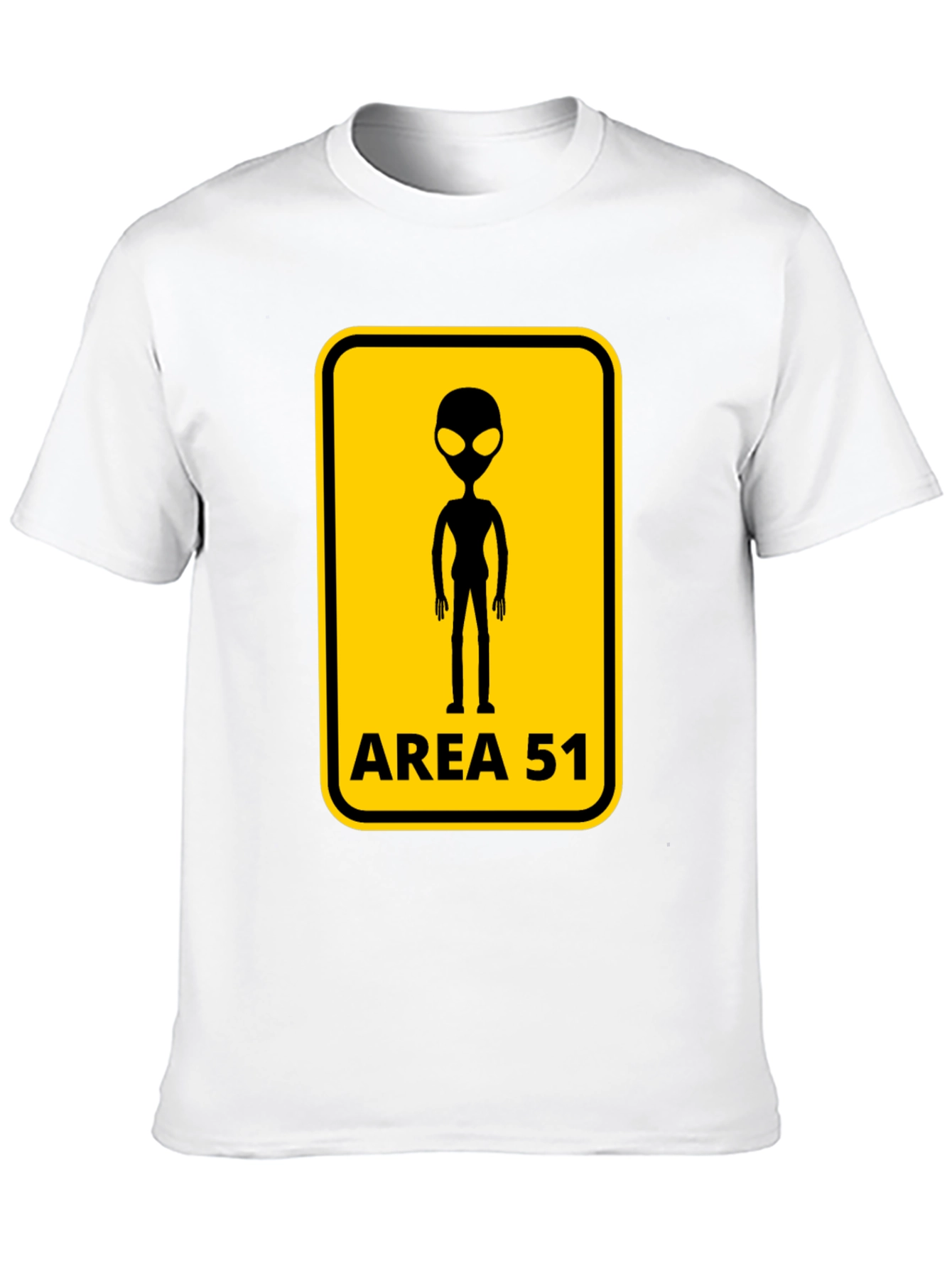 Area 51 Alien Graphic T-Shirt