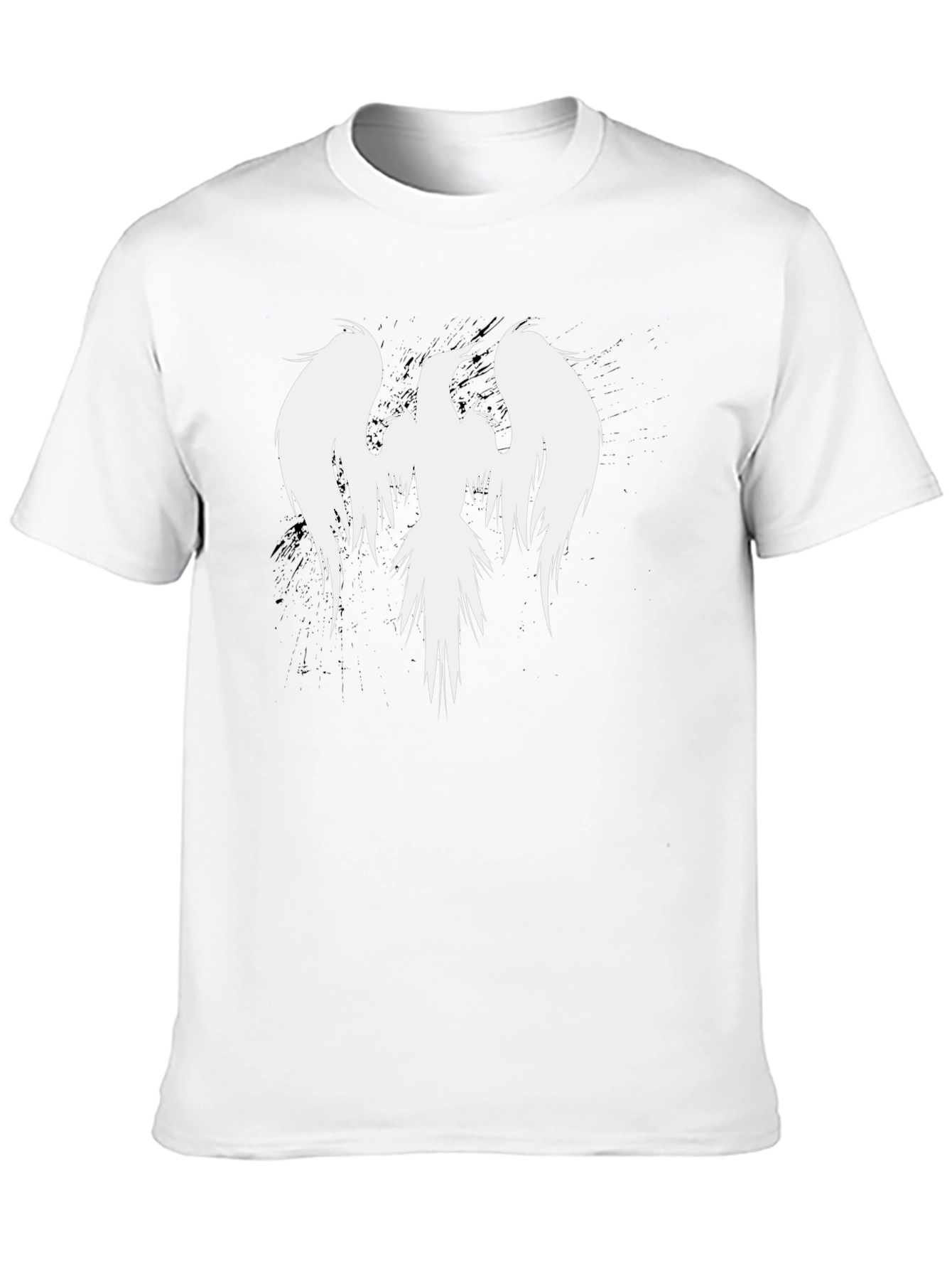 Phoenix Graphic Black T-Shirt - Cool Bird Design