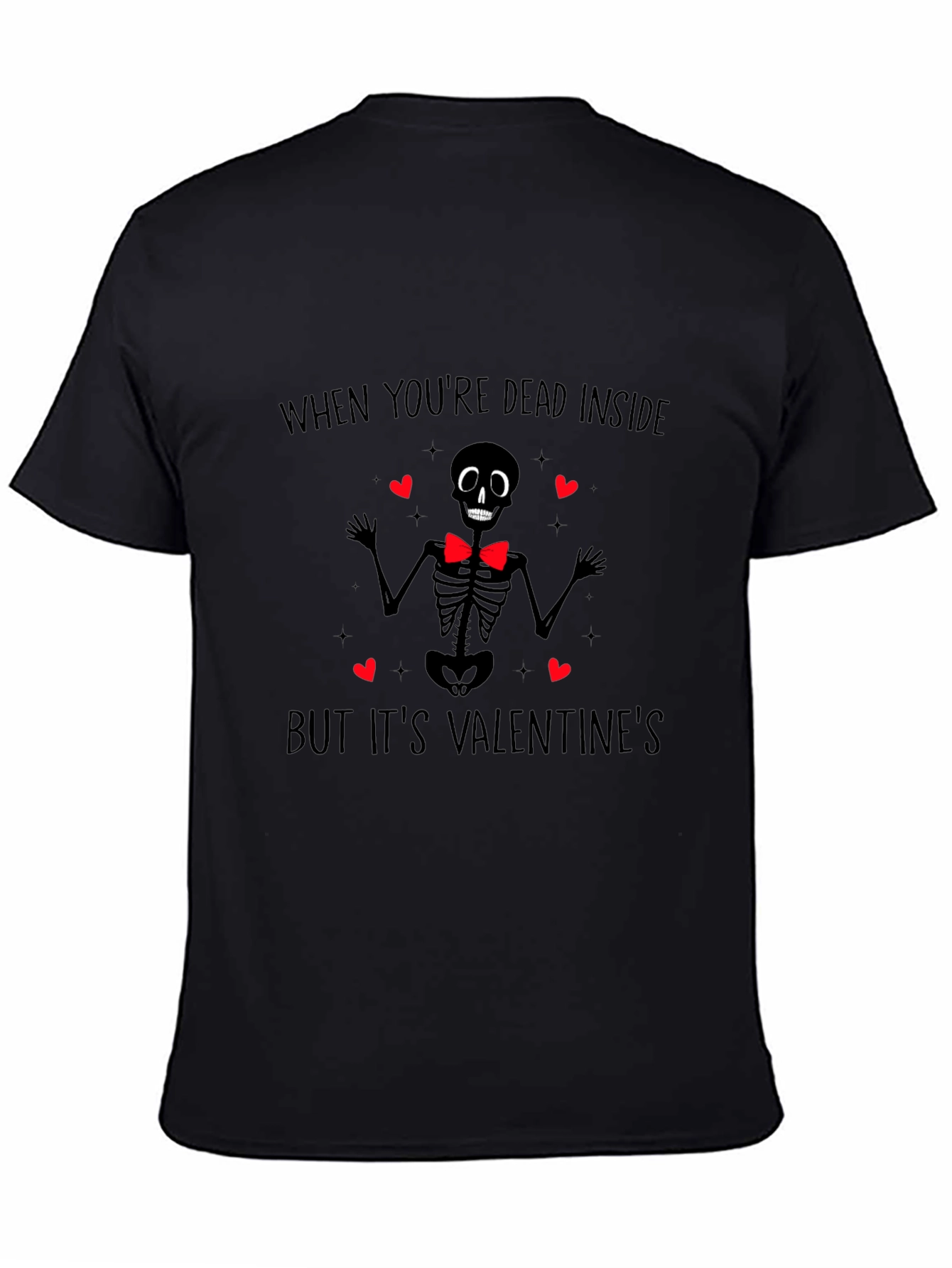 Dead Inside Valentines Day T-Shirt
