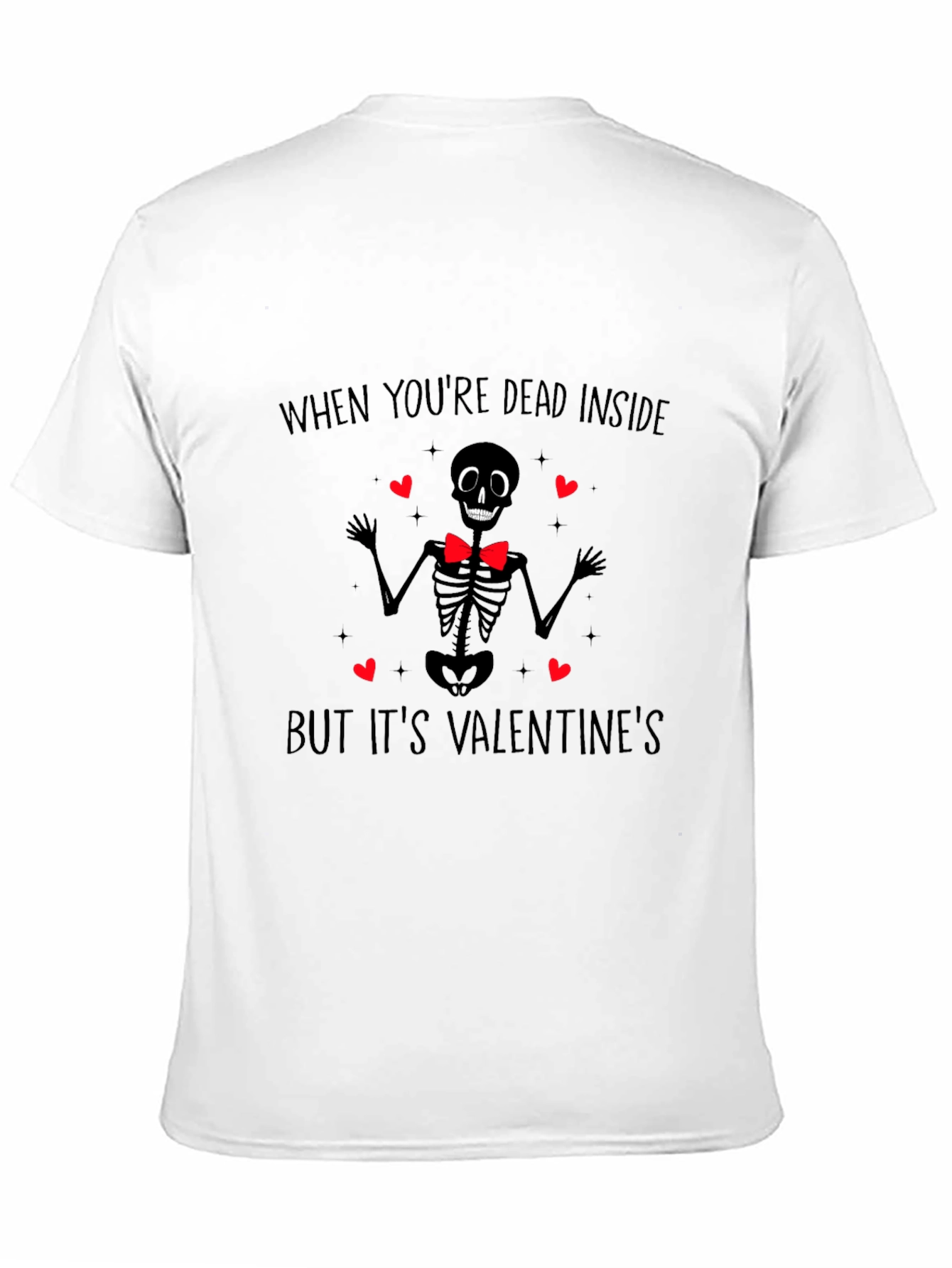 Dead Inside Valentines Day T-Shirt