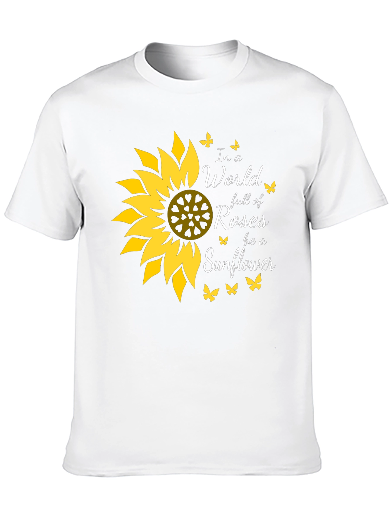 Sunflower Graphic Tee - Be a Sunflower!