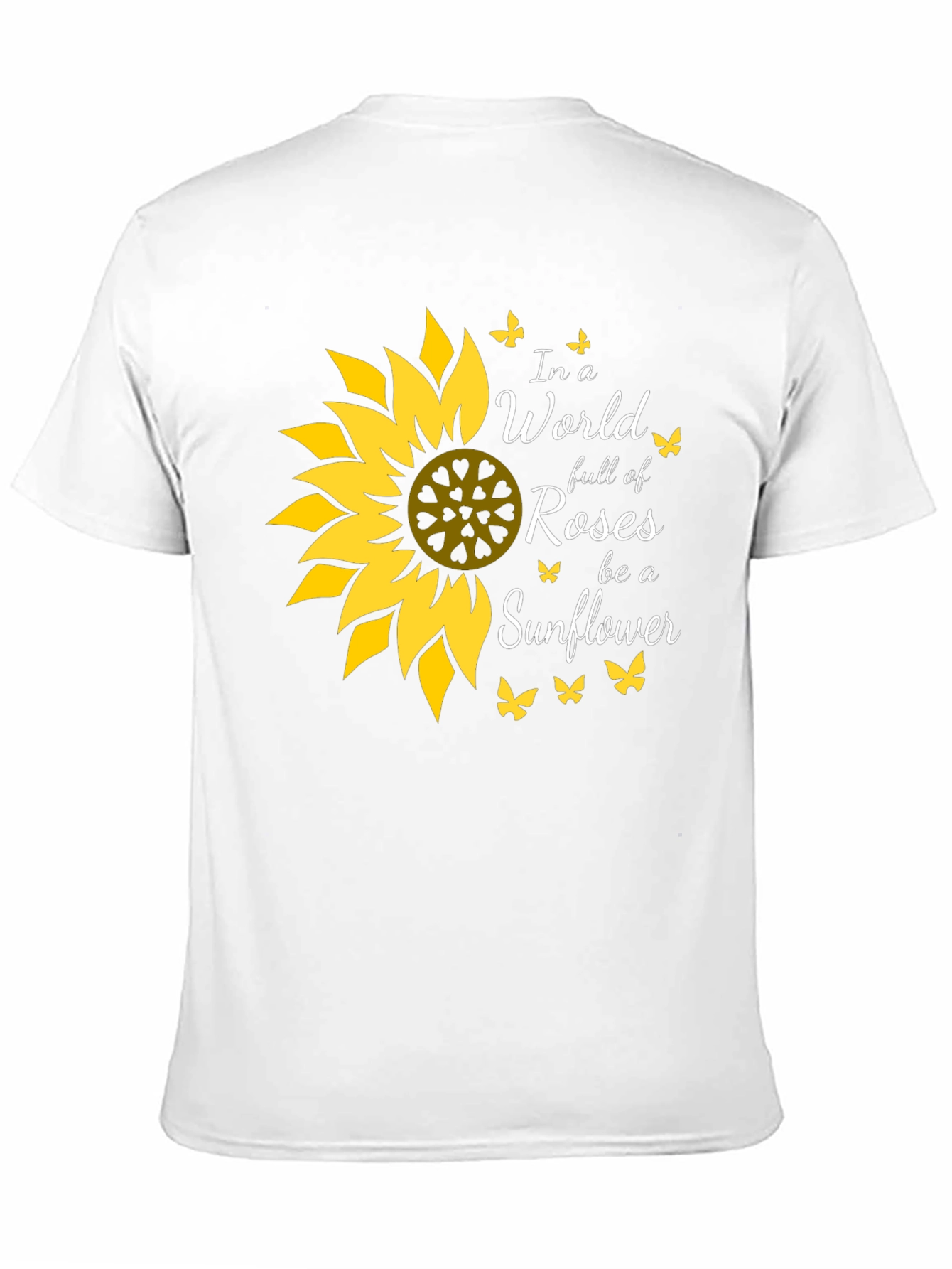 Sunflower Graphic Tee - Be a Sunflower!