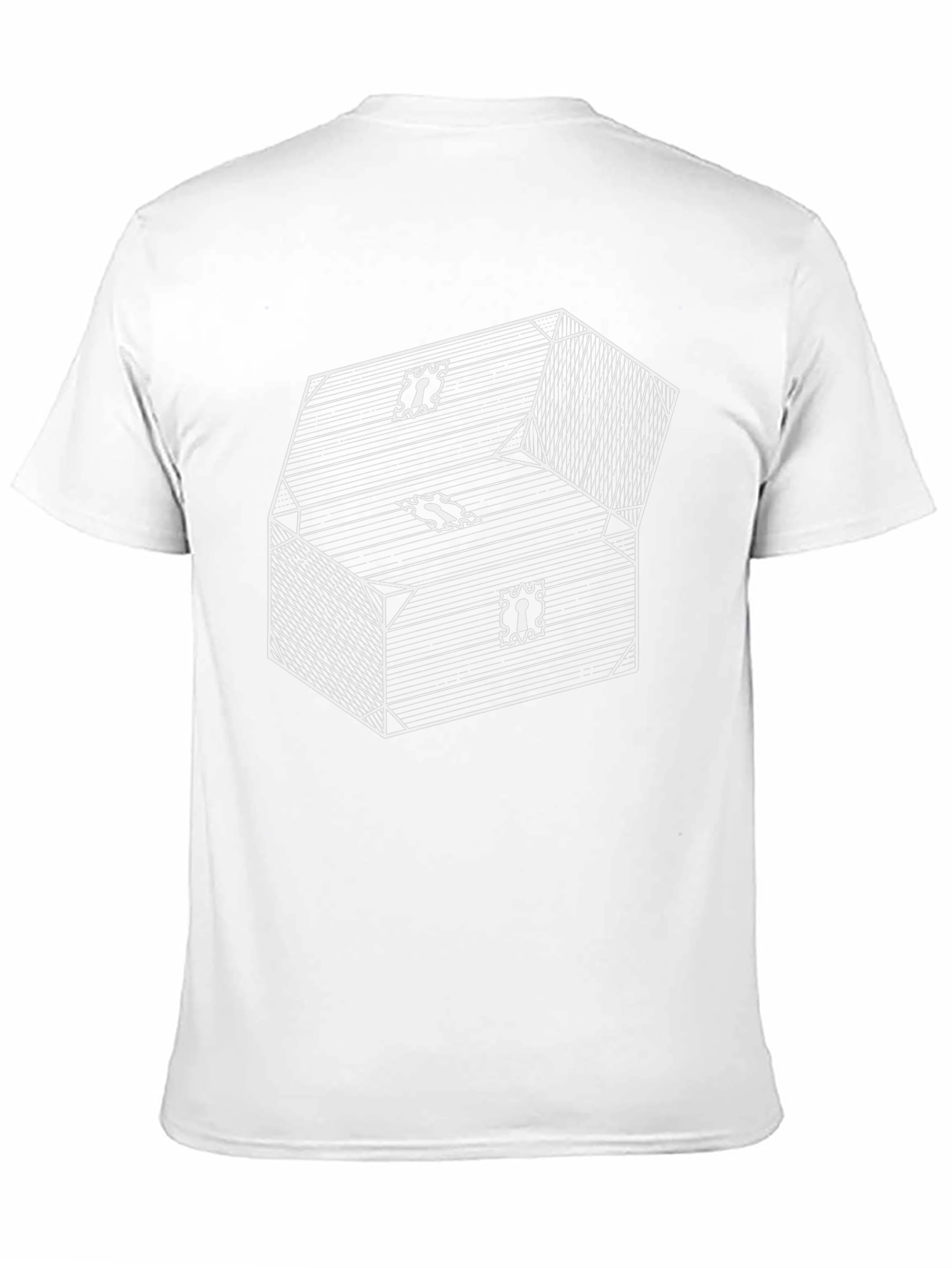 Pirates Booty Chest Graphic Tee - Black Cotton T-Shirt
