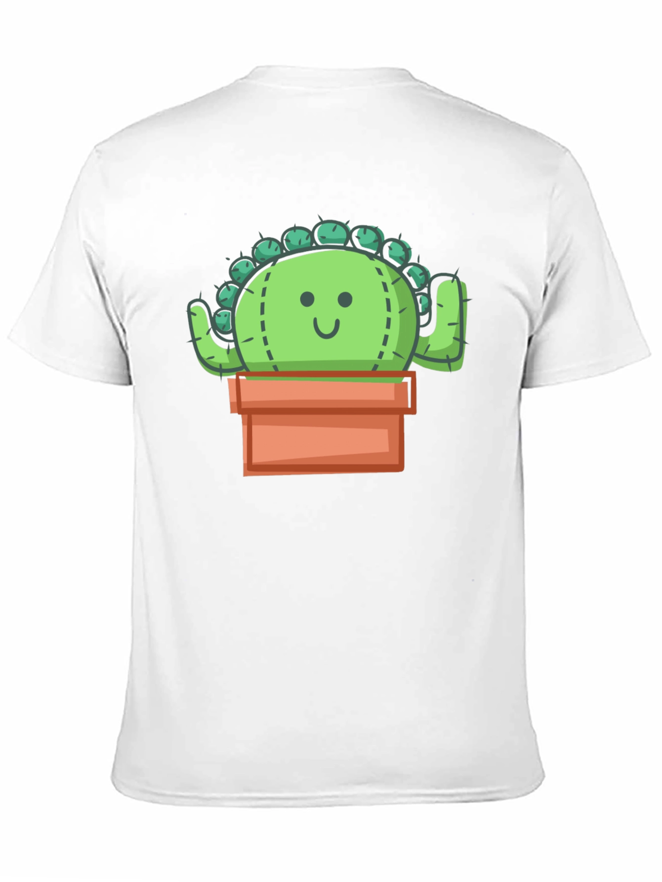 Cactus Graphic T-Shirt - Black Cotton Tee