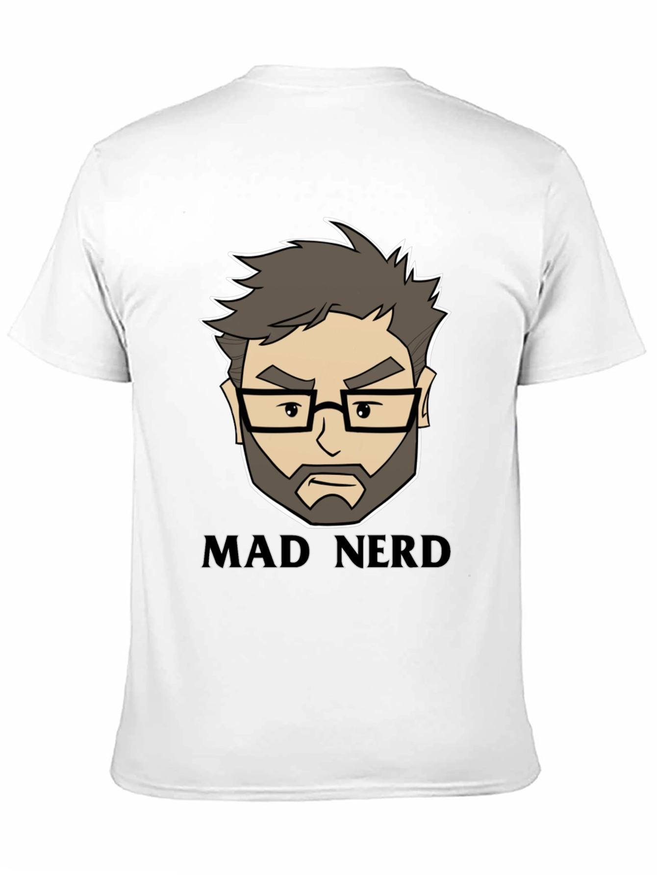 Mad Nerd Graphic Tee - Cool Geeky Design