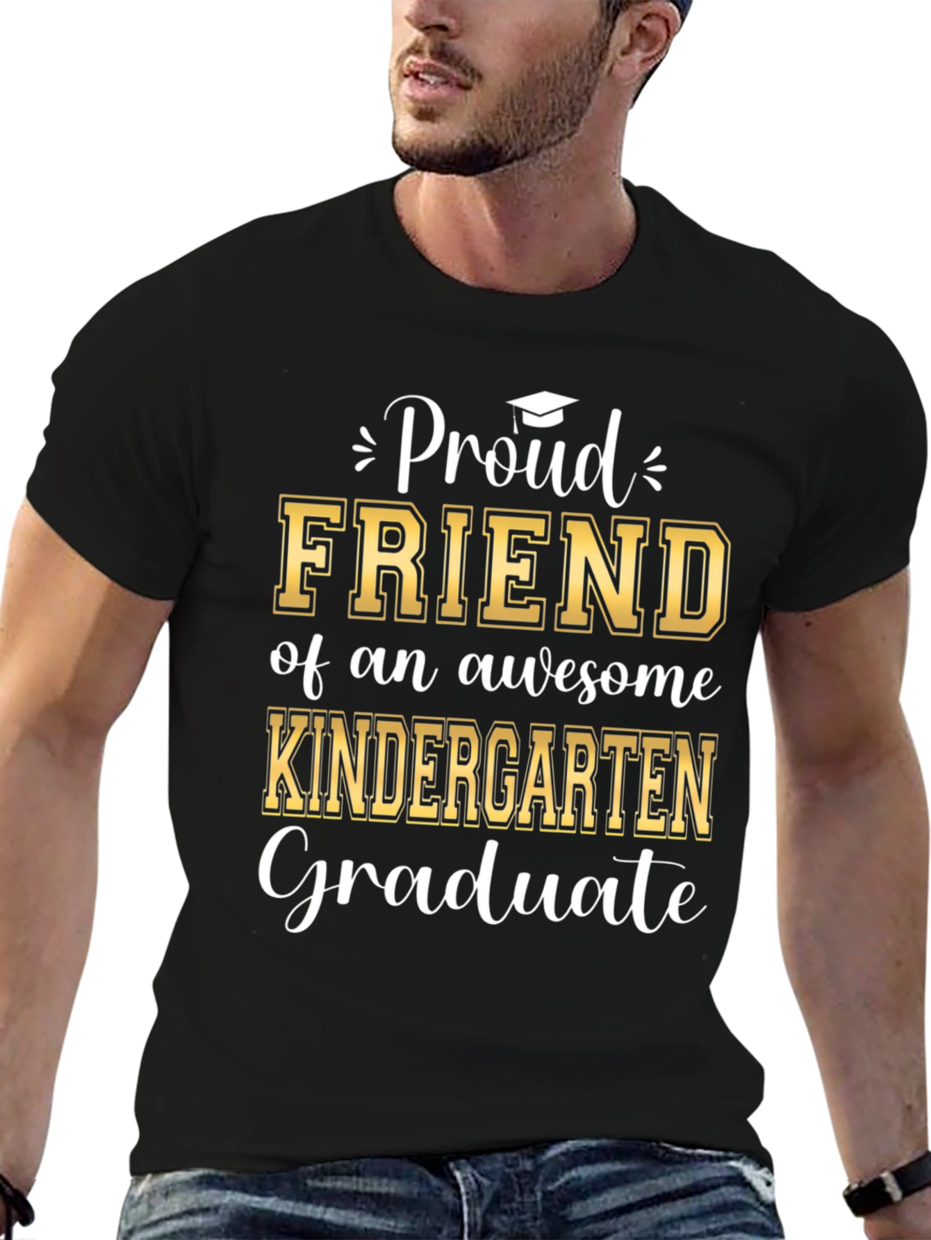 Proud Friend Kindergarten Graduate T-Shirt