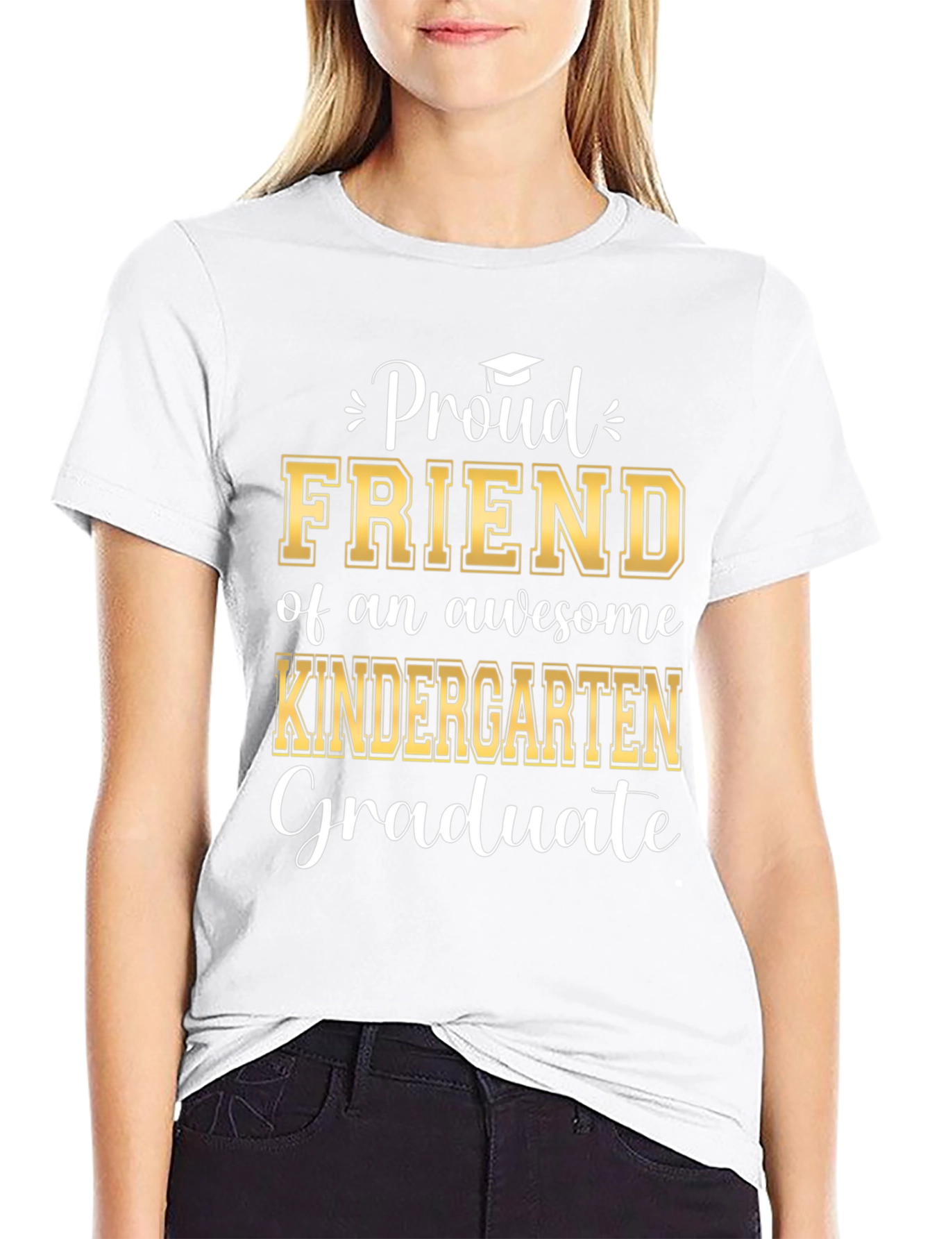 Proud Friend Kindergarten Graduate T-Shirt