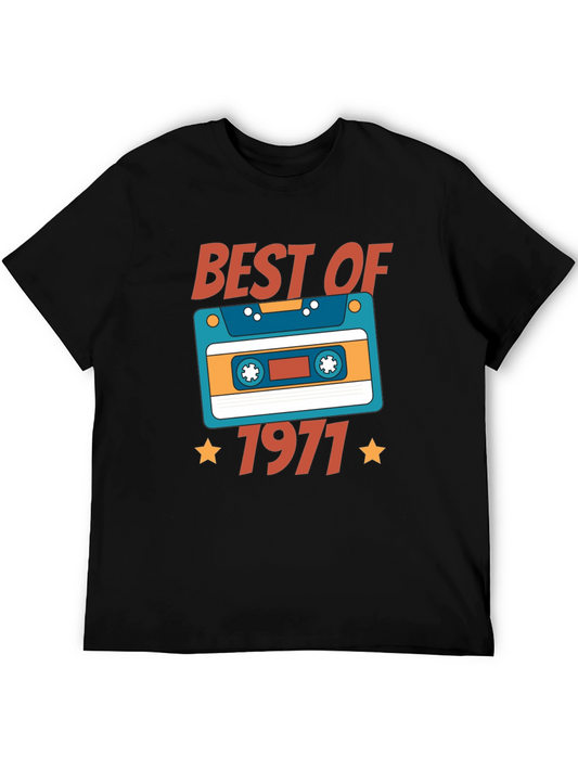 Retro 1971 Cassette Tape Graphic Tee