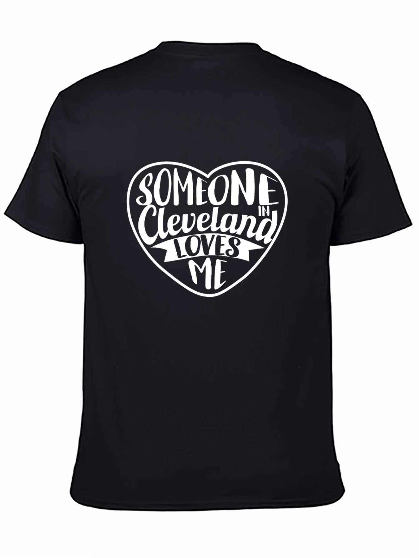 Cleveland Loves Me T-Shirt - Black