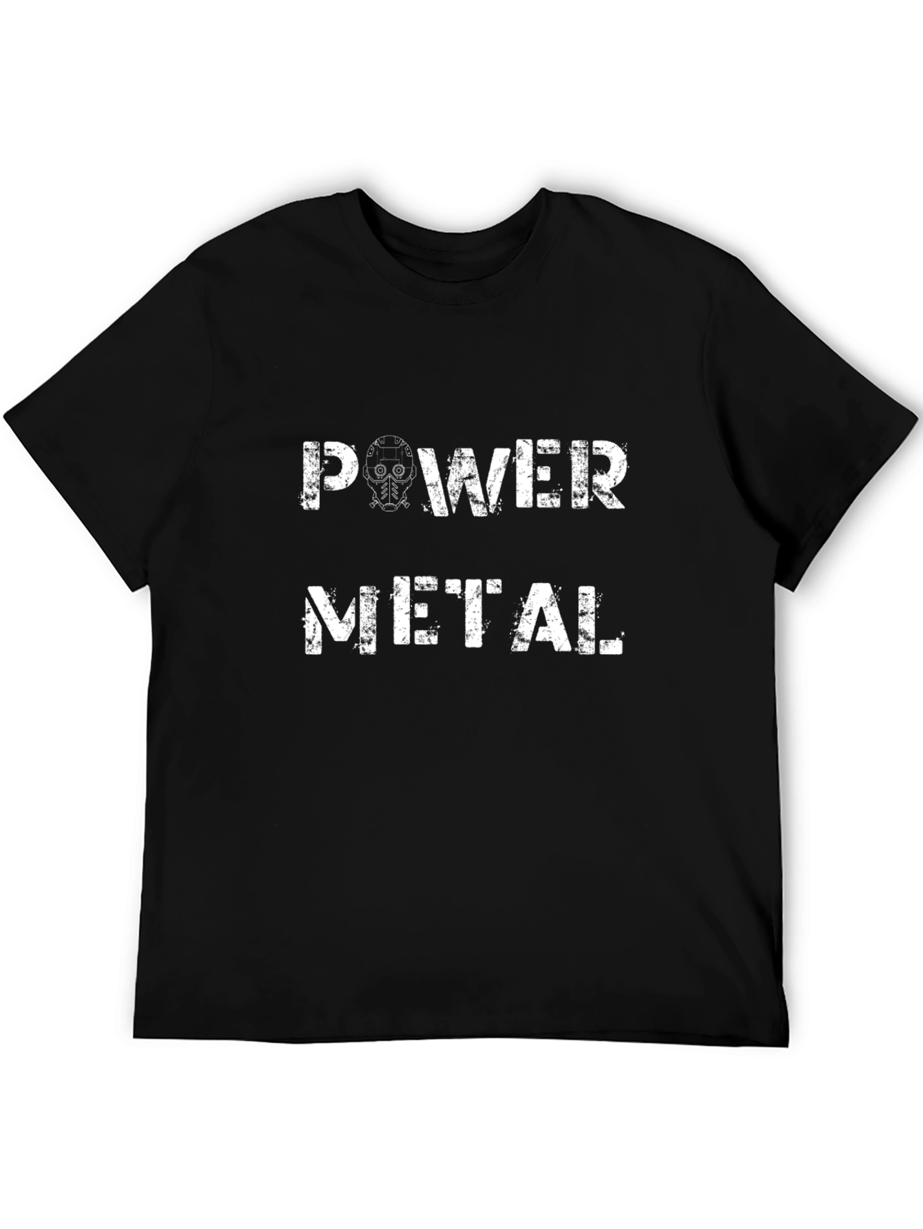 Power Metal Graphic T-Shirt - Black