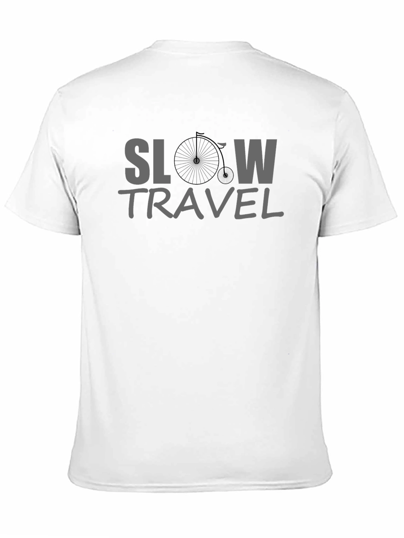 Slow Travel Black Graphic Tee