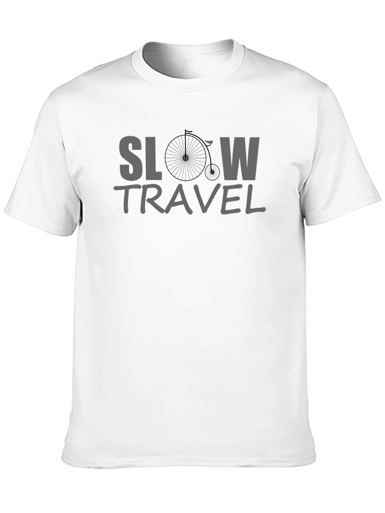 Slow Travel Black Graphic Tee