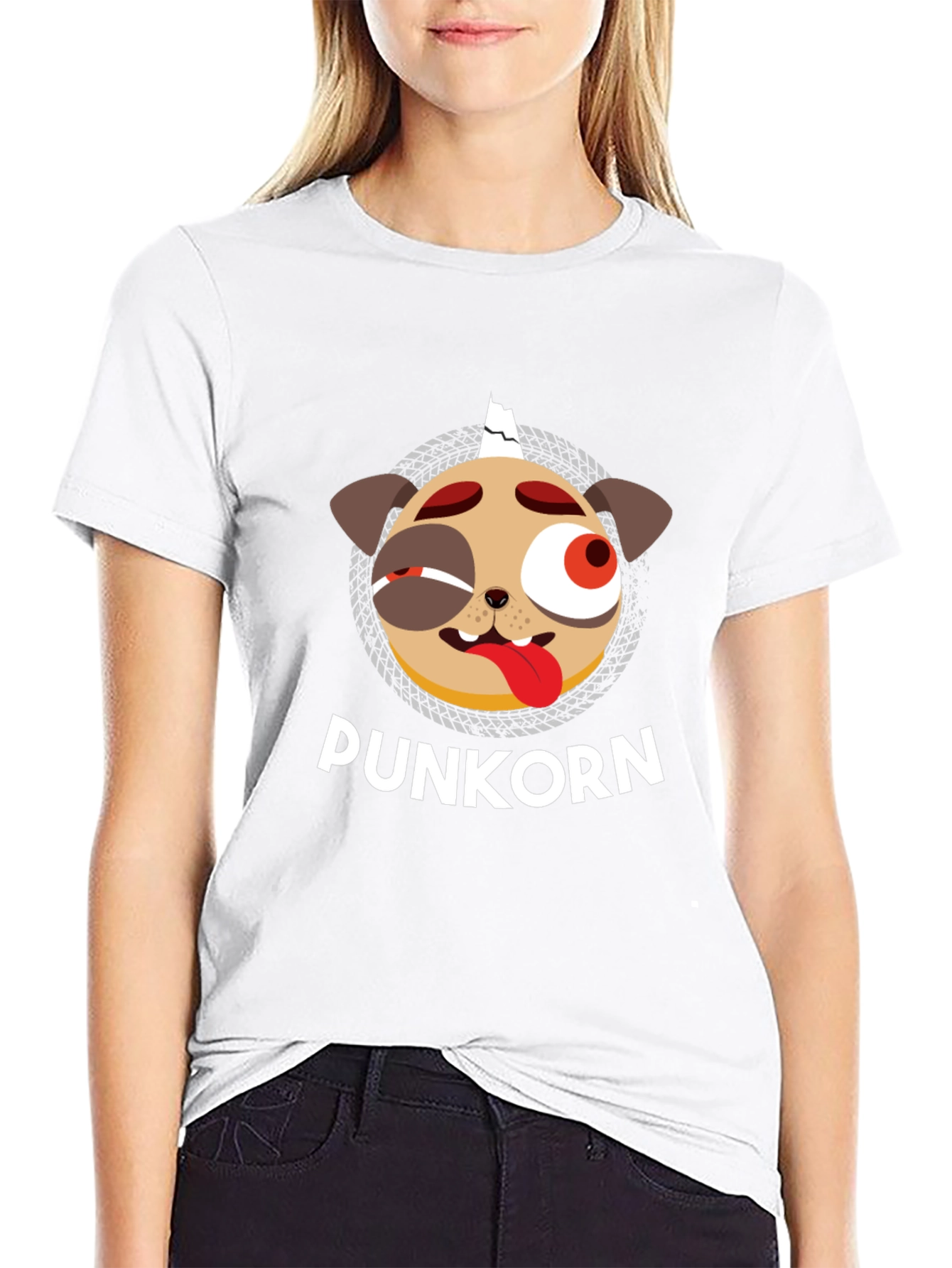 Punkorn Graphic T-Shirt