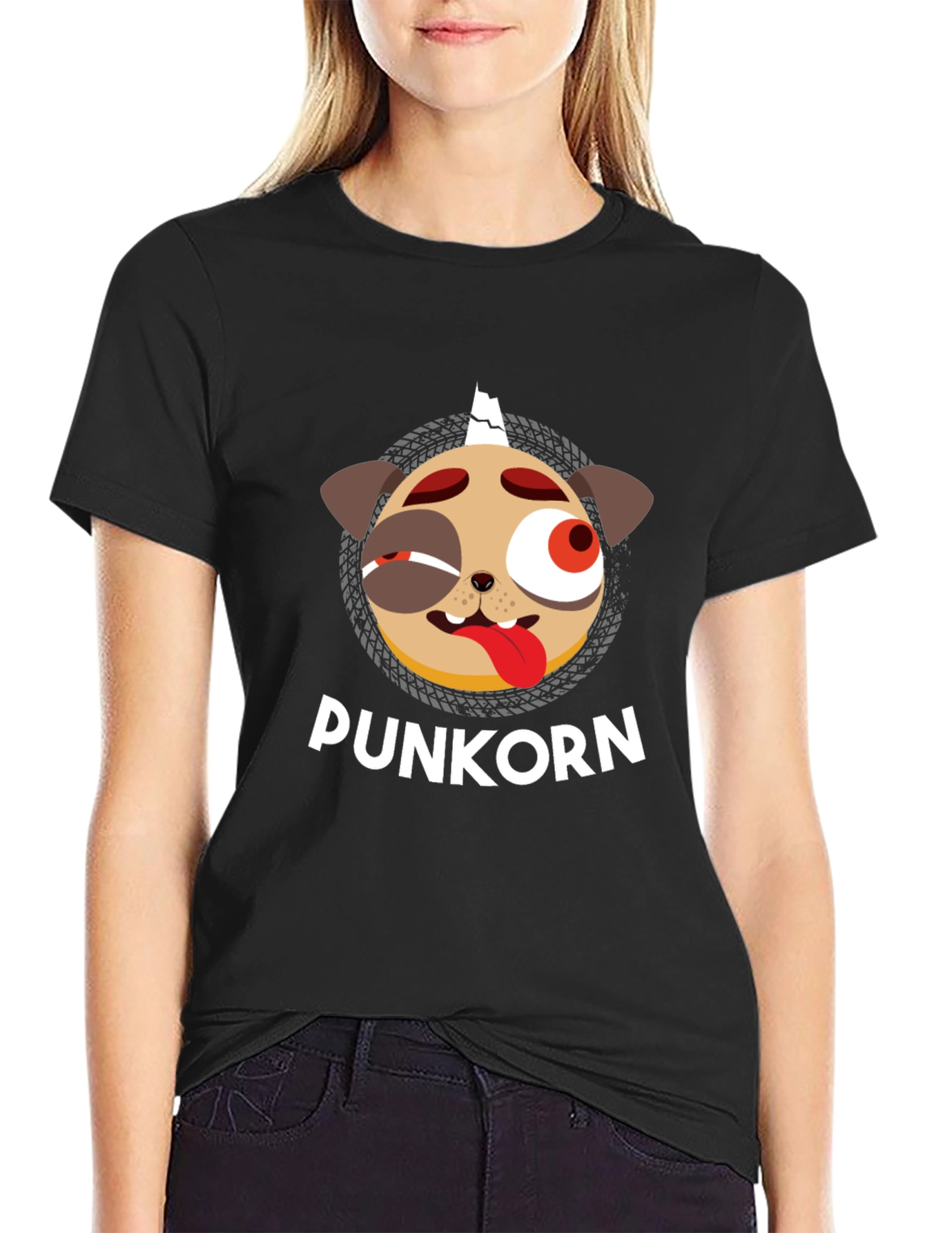 Punkorn Graphic T-Shirt
