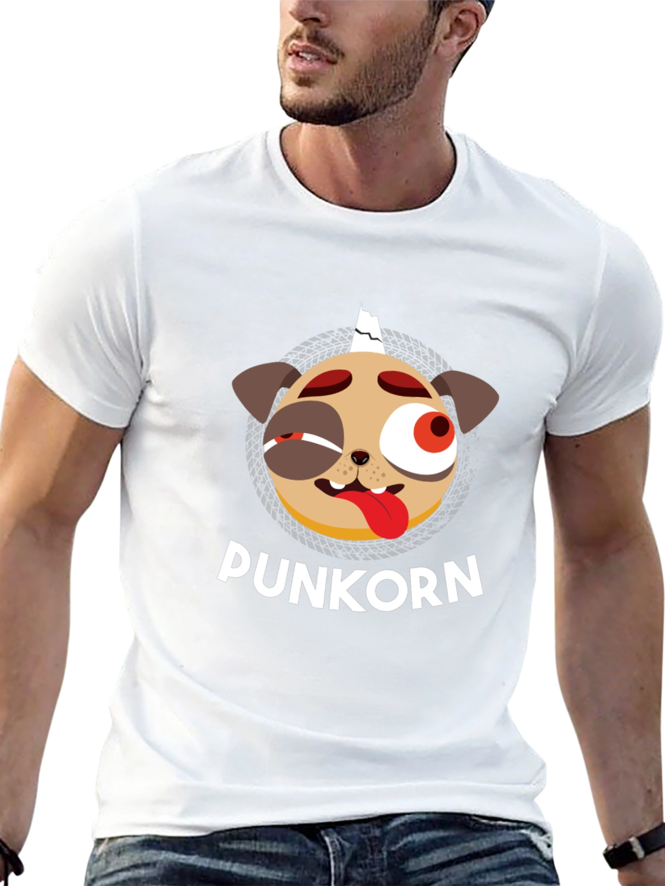 Punkorn Graphic T-Shirt