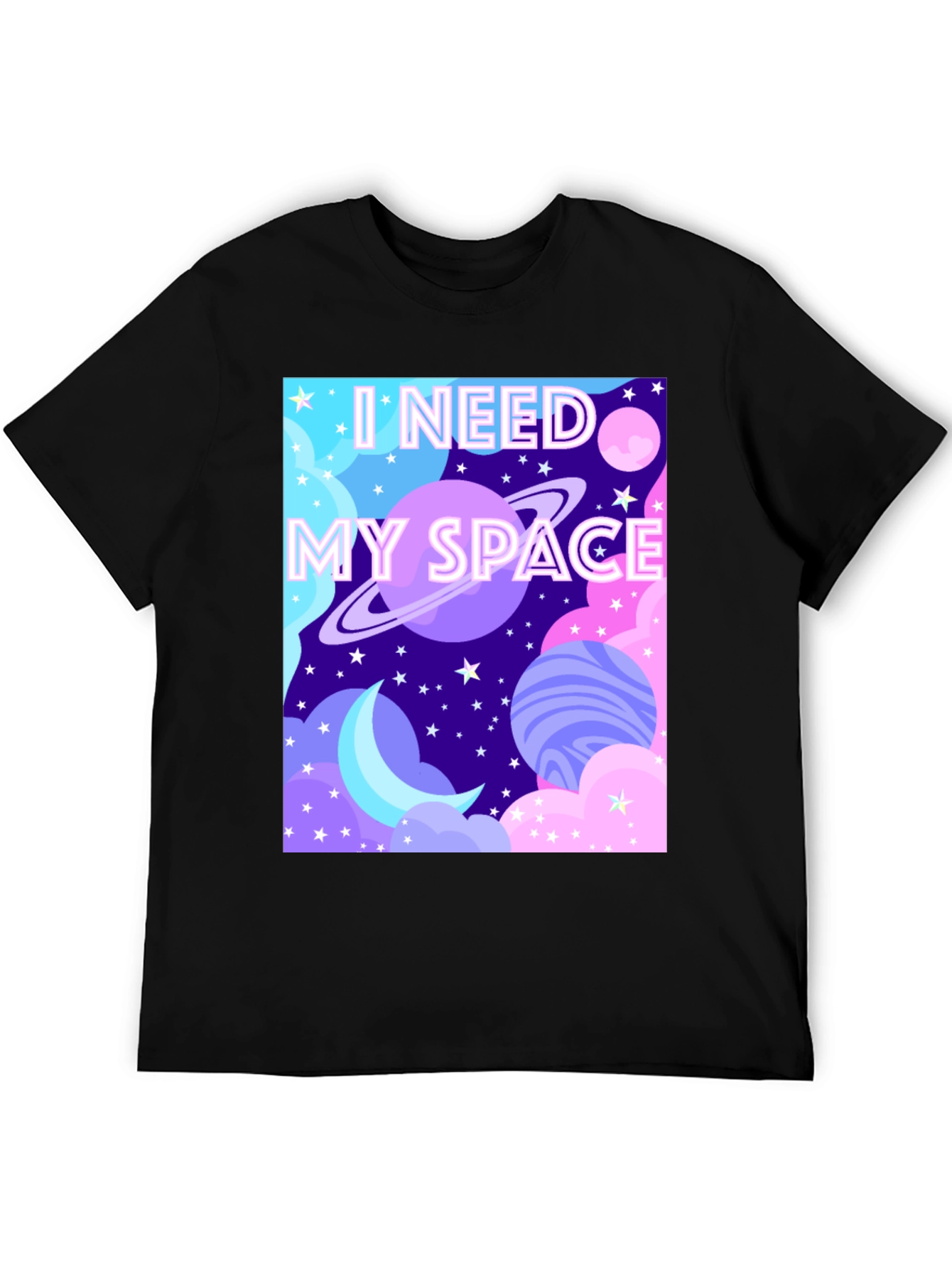 I Need My Space Graphic T-Shirt