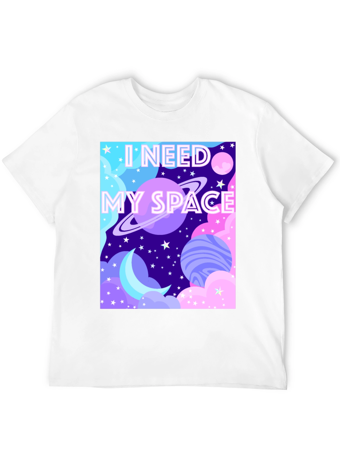 I Need My Space Graphic T-Shirt