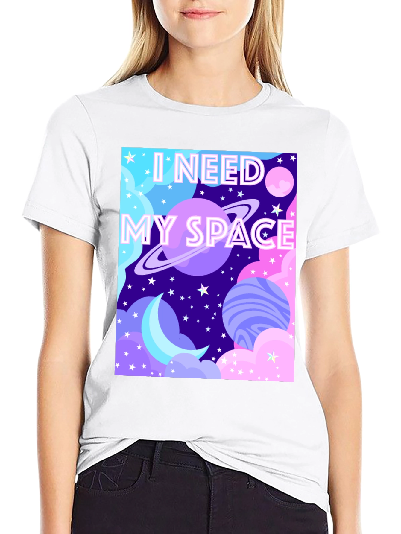 I Need My Space Graphic T-Shirt