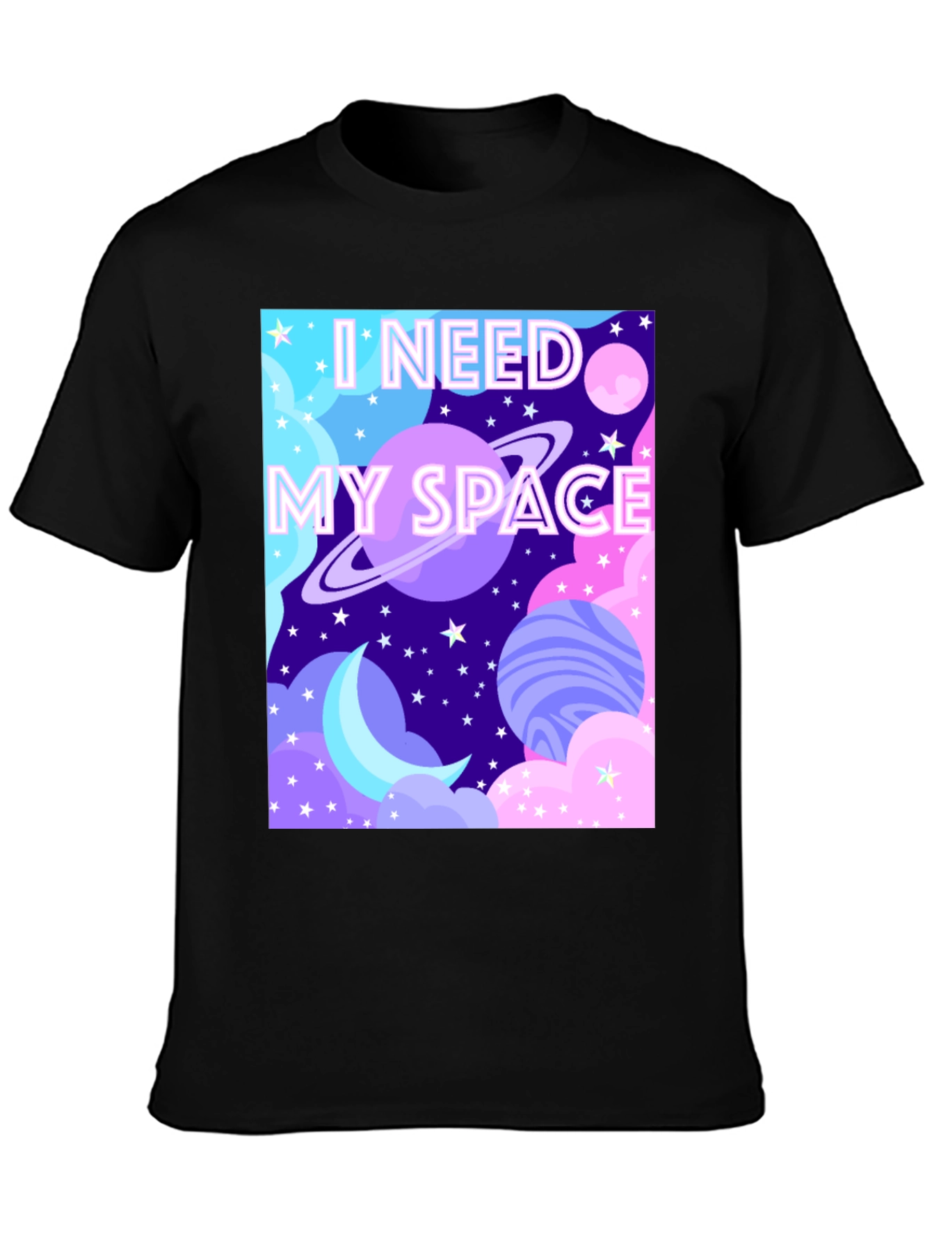 I Need My Space Graphic T-Shirt