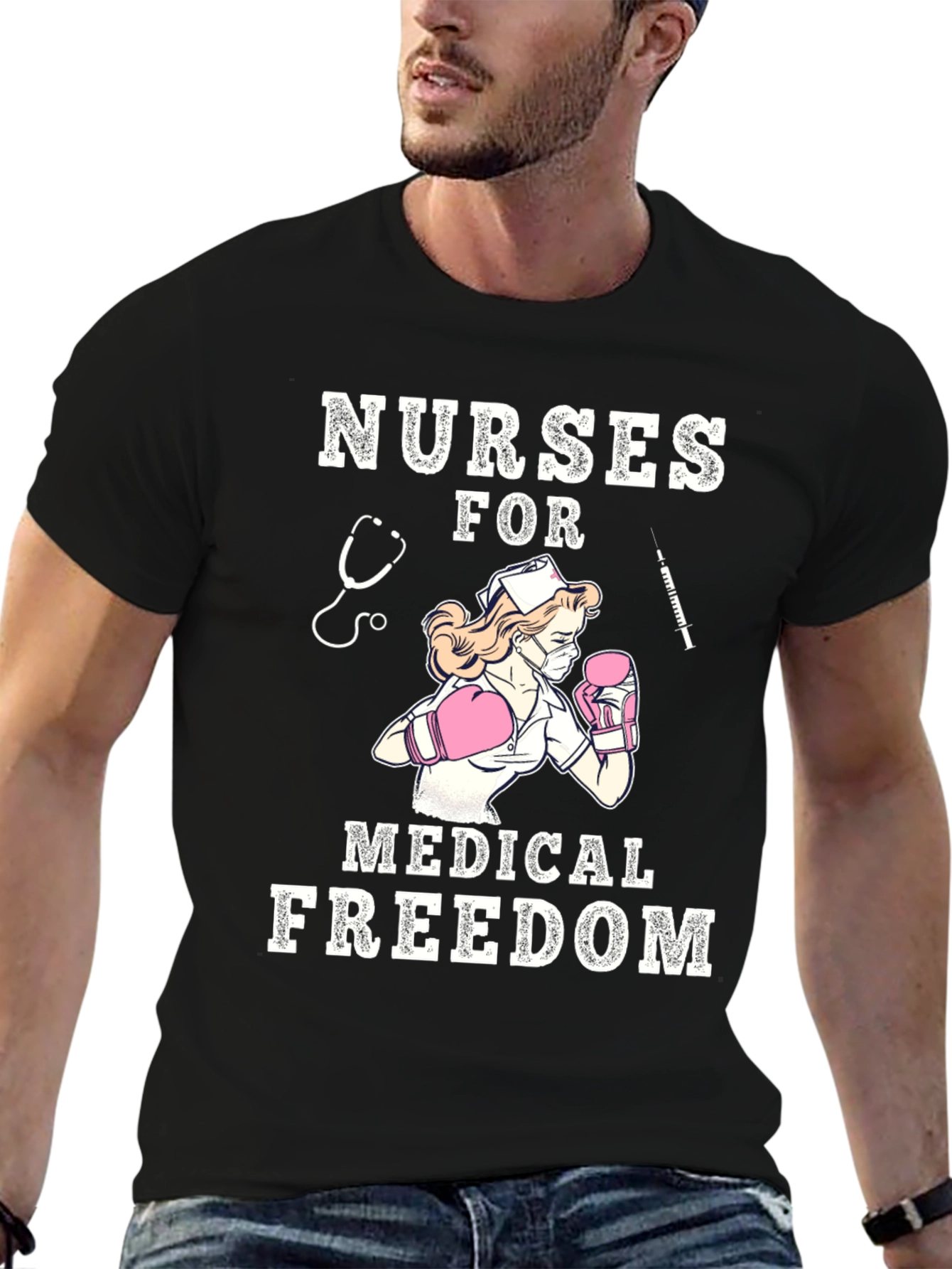 Nurses for Medical Freedom Graphic Tee