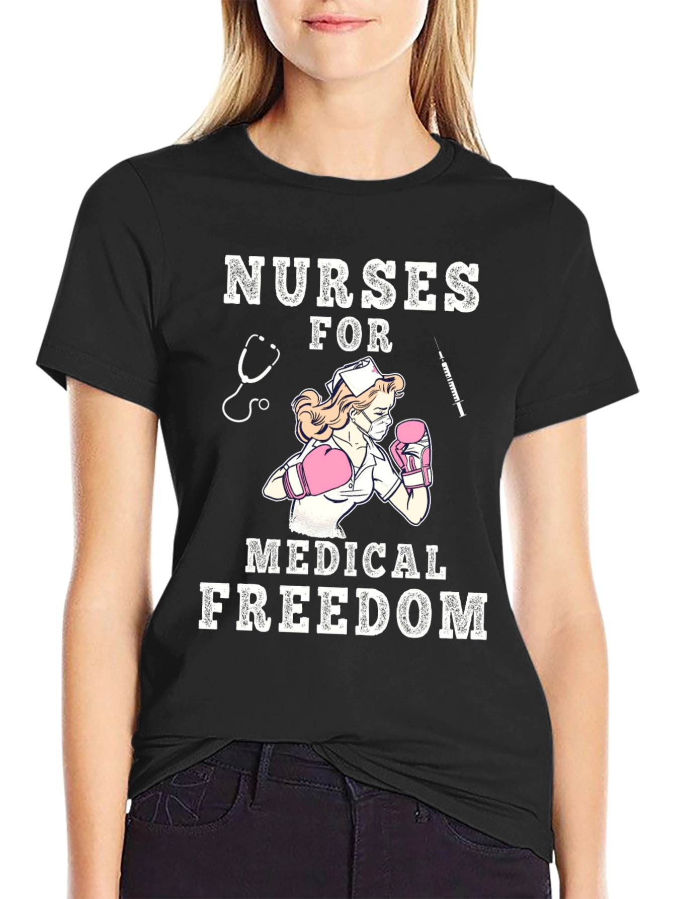 Nurses for Medical Freedom Graphic Tee