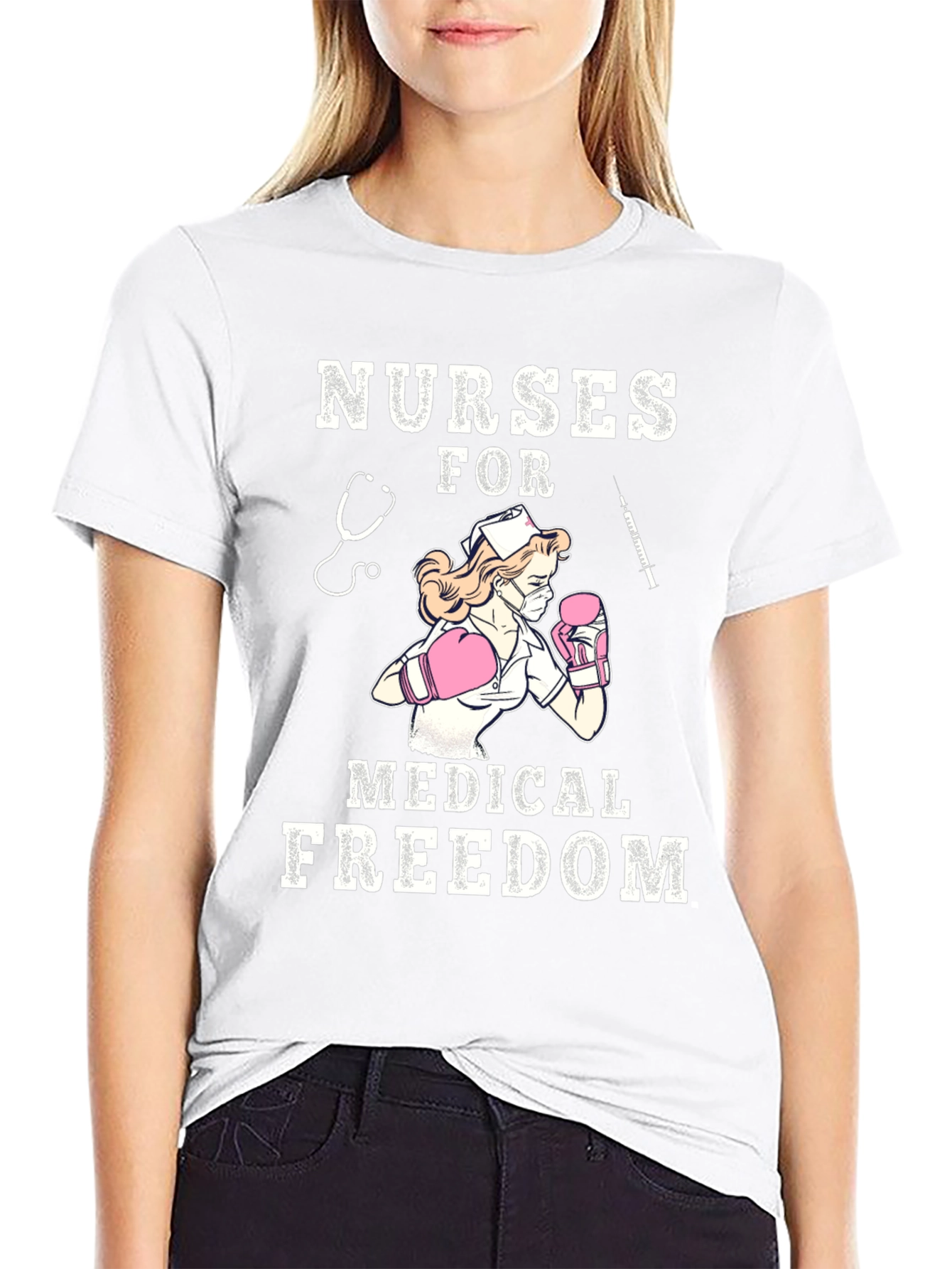 Nurses for Medical Freedom Graphic Tee