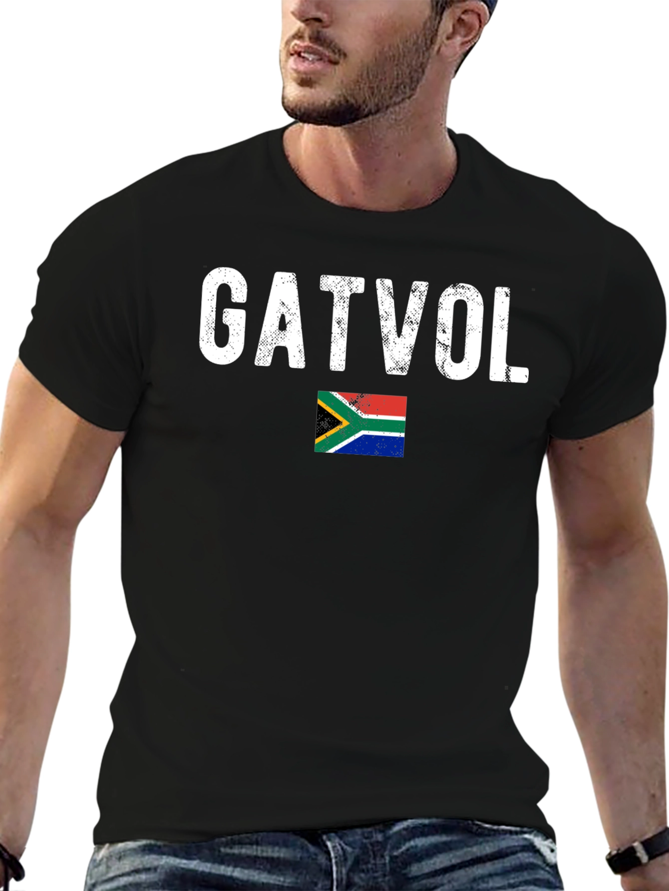 GATVOL South Africa Flag T-Shirt - Patriotic Pride