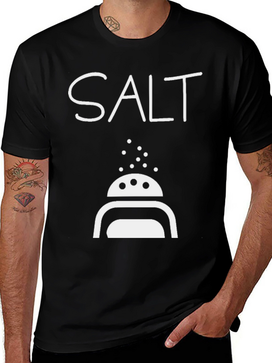 Salt Shaker Graphic T-Shirt - Funny Food Tee