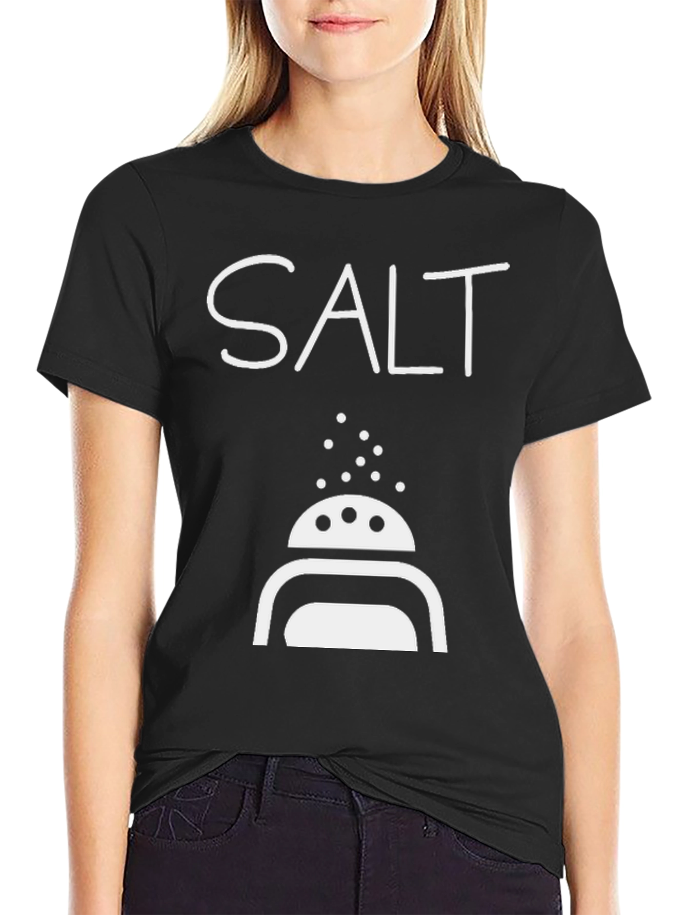 Salt Shaker Graphic T-Shirt - Funny Food Tee