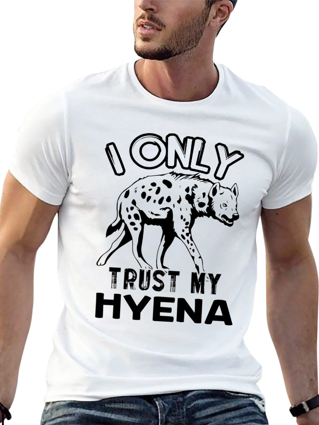 I Only Trust My Hyena Graphic T-Shirt