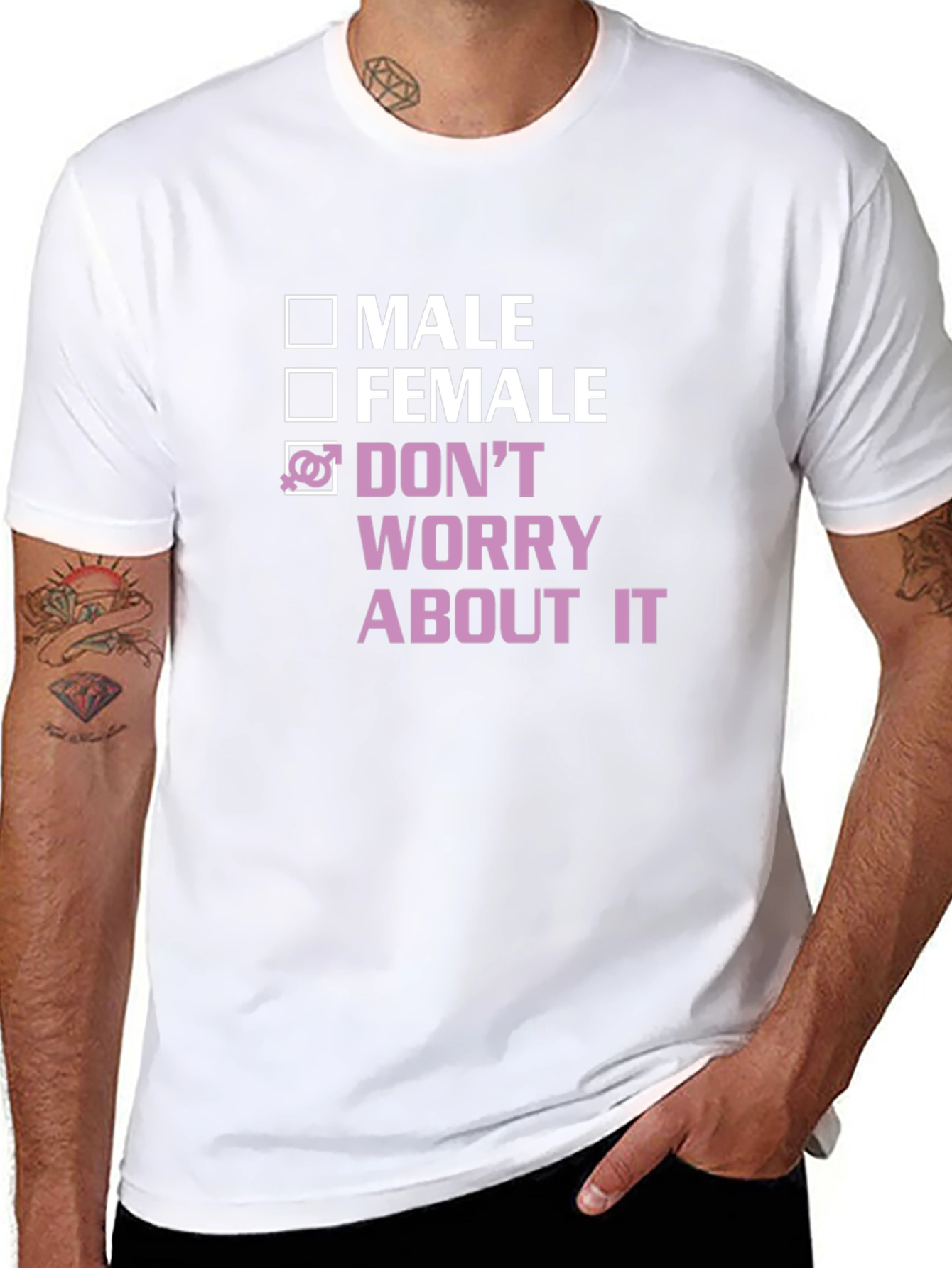 Gender Neutral T-Shirt - Dont Worry About It