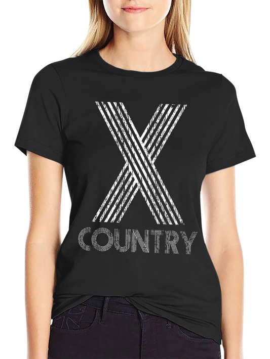 Country Music X Graphic Black T-Shirt