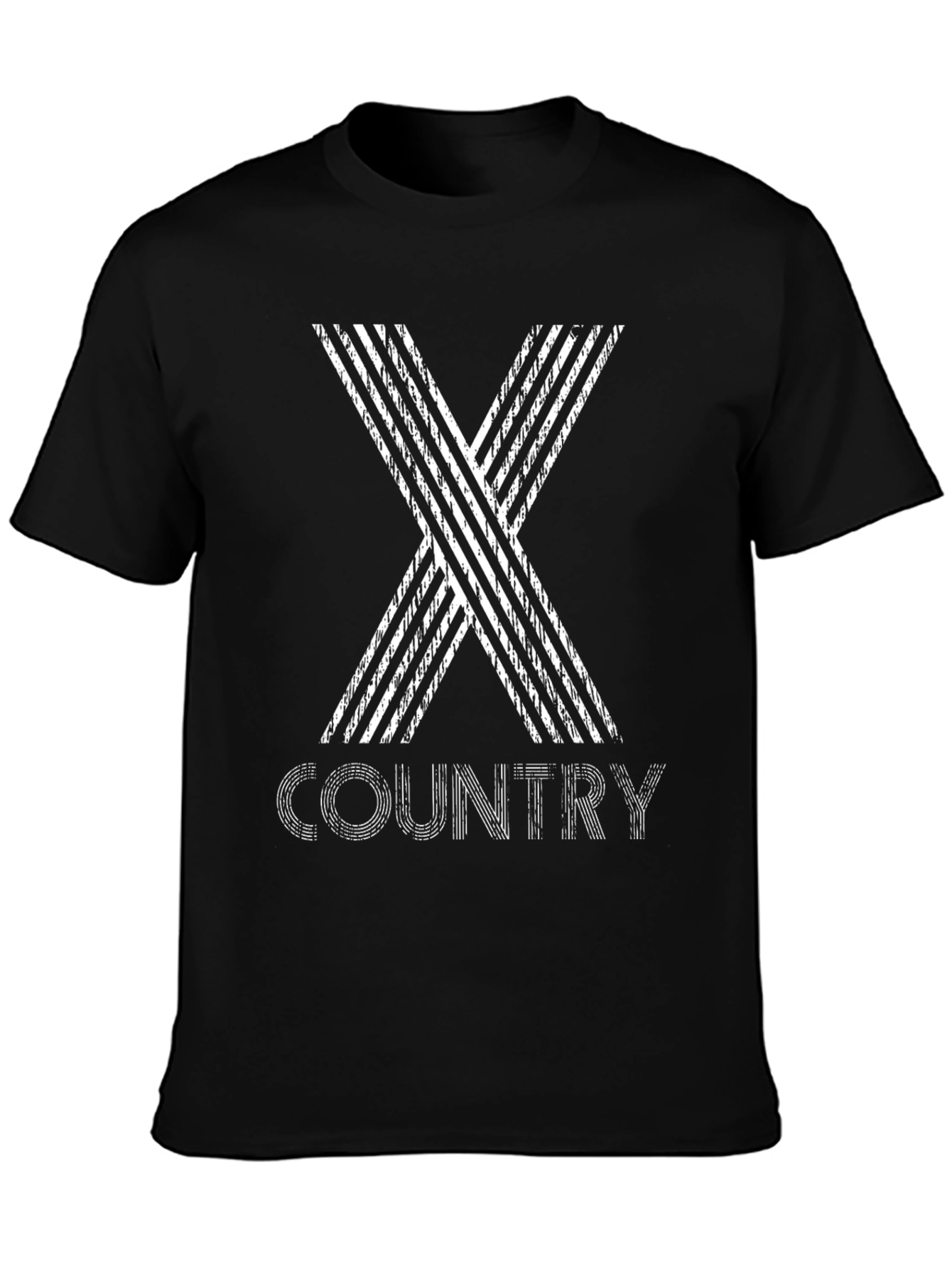 Country Music X Graphic Black T-Shirt