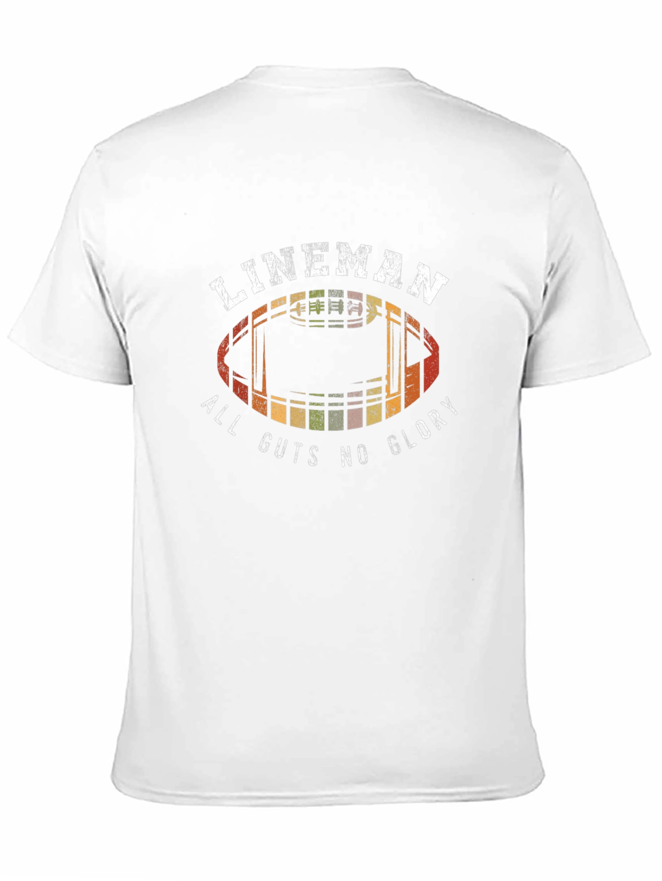 Lineman Football T-Shirt - All Guts No Glory