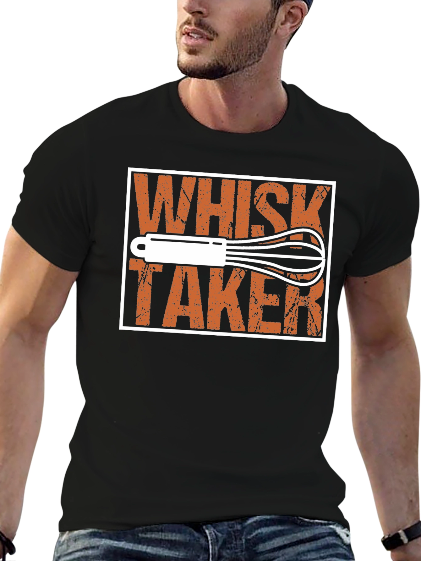 Whisk Taker Graphic Tee - Funny Chef Shirt