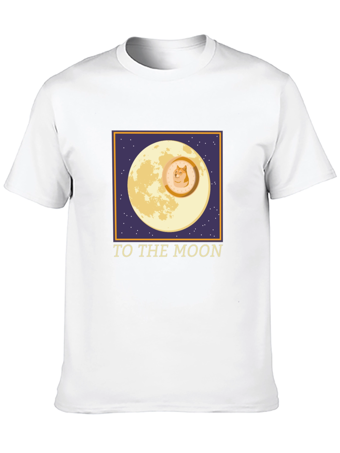 Dogecoin To The Moon T-Shirt – Crypto Moon Graphic Tee