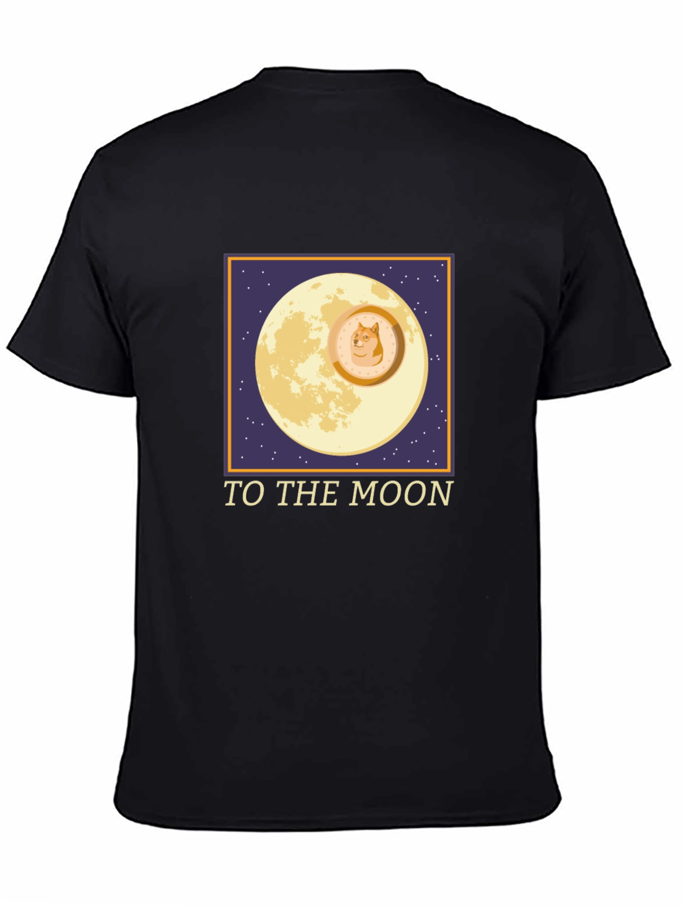 Dogecoin To The Moon T-Shirt – Crypto Moon Graphic Tee