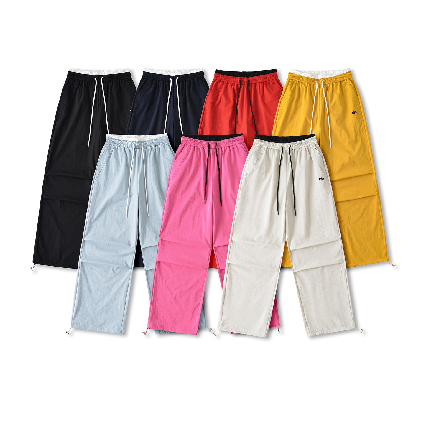 Side zipper paratrooper quick drying pants for women