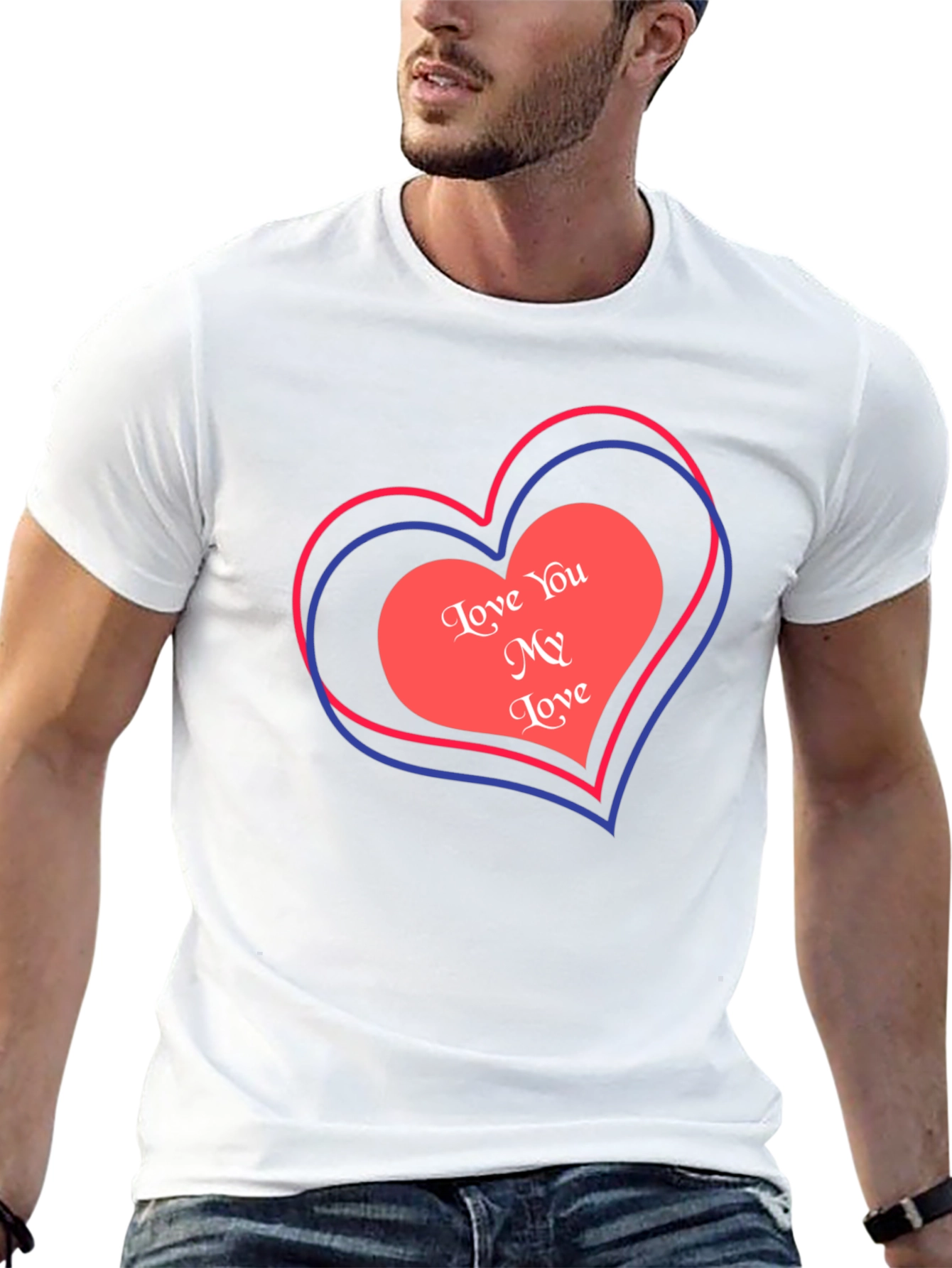 Love You My Love Graphic Tee