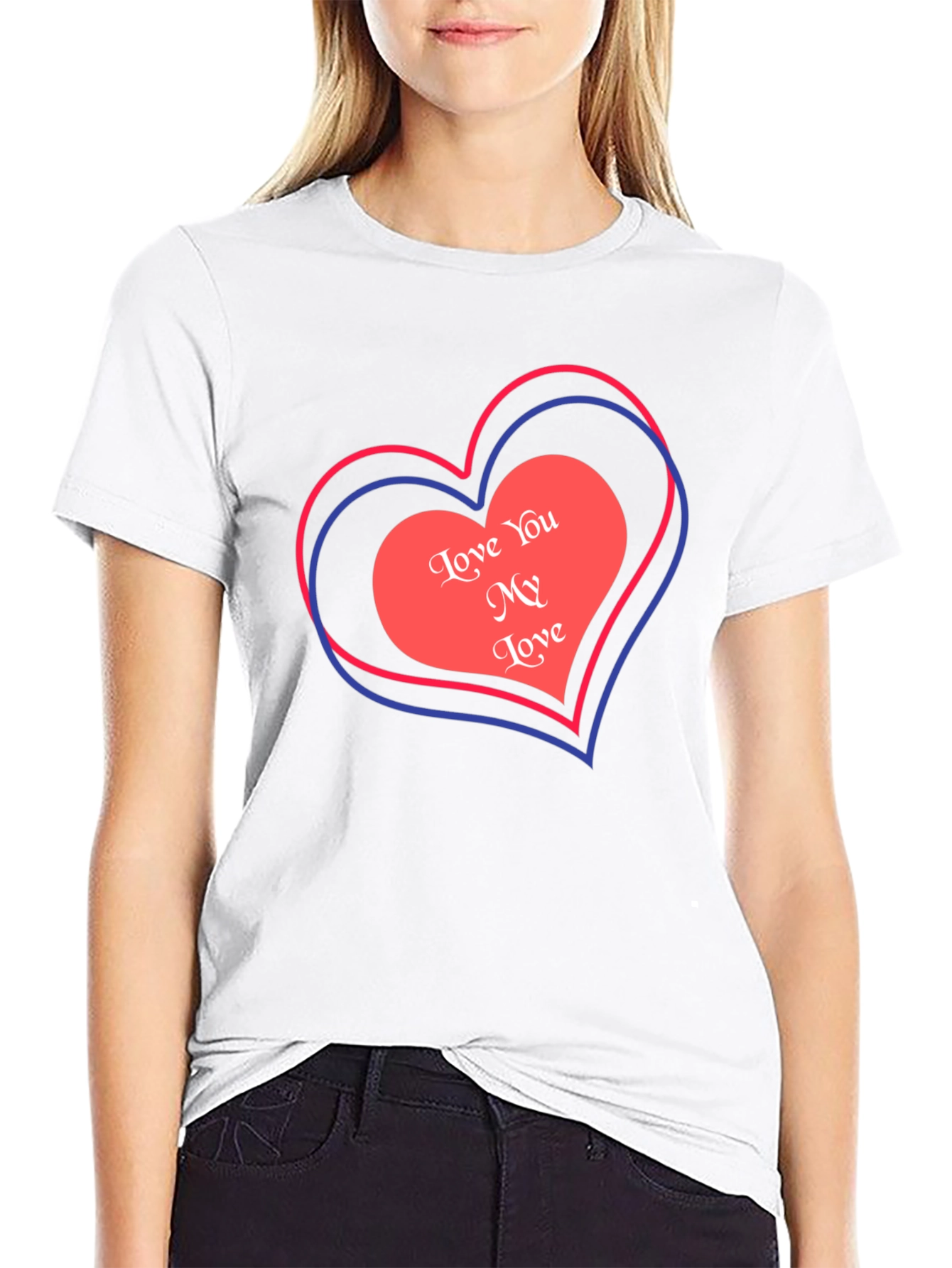 Love You My Love Graphic Tee