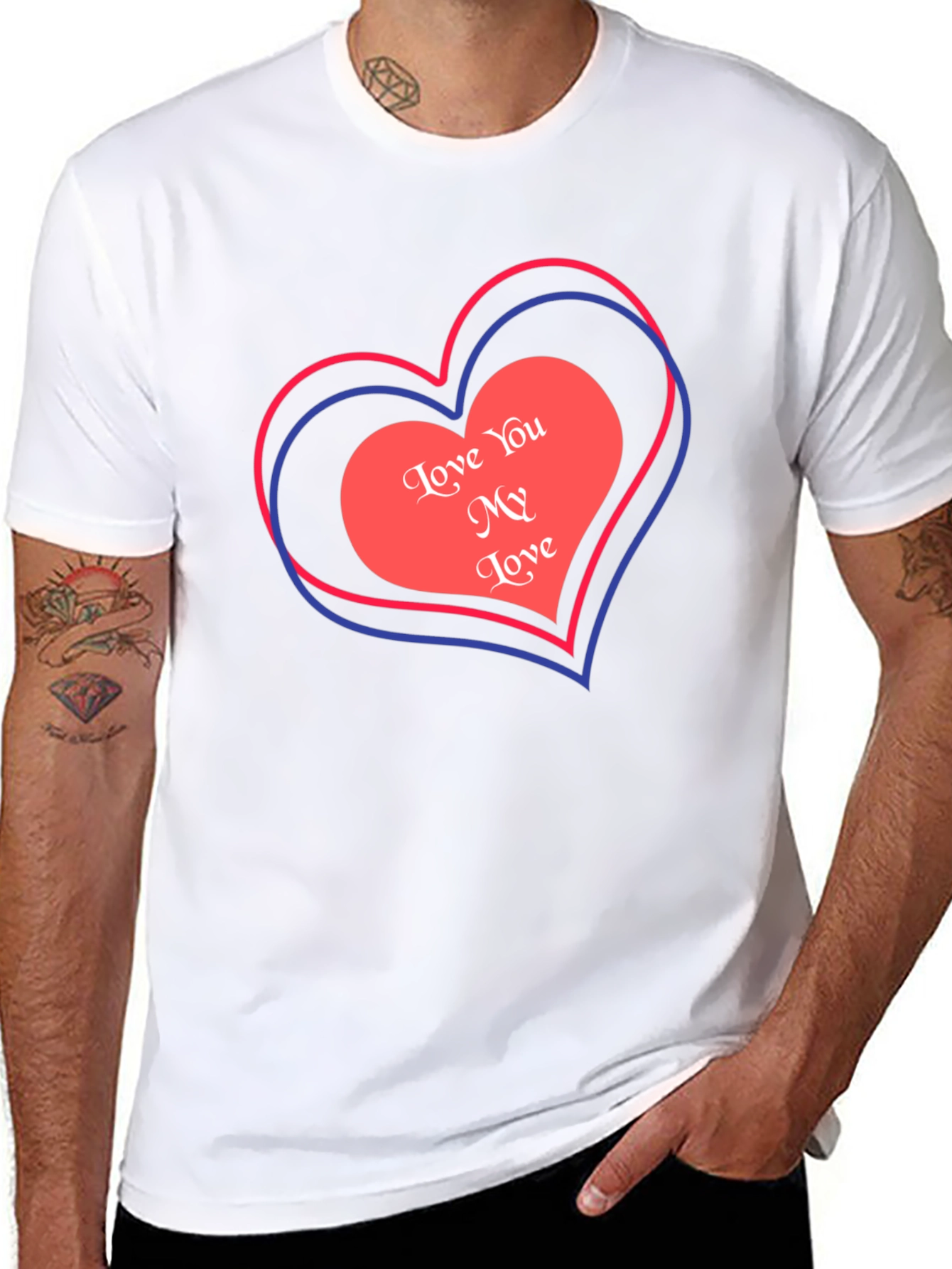 Love You My Love Graphic Tee