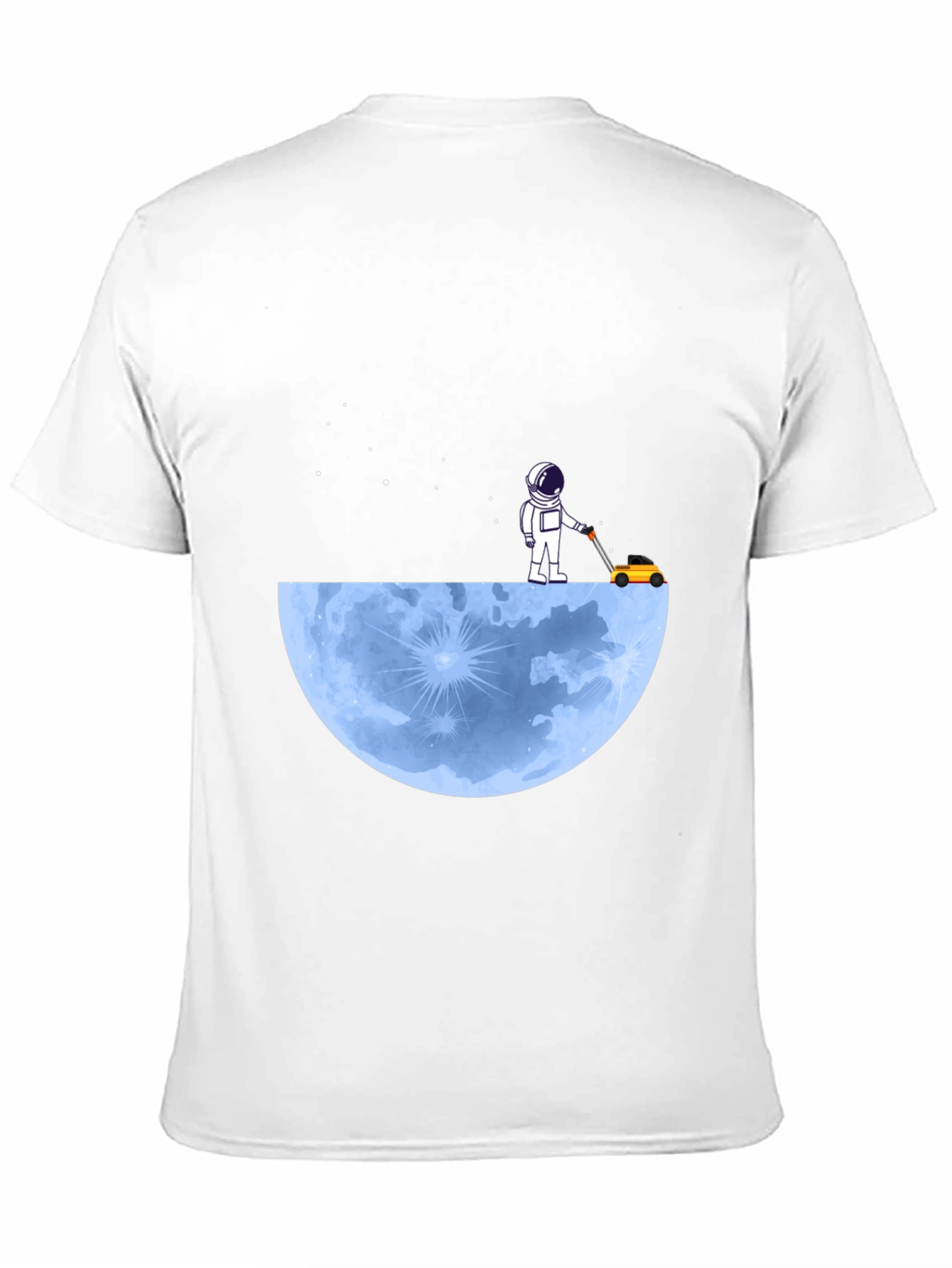 Astronaut Moon Lawn Care T-Shirt