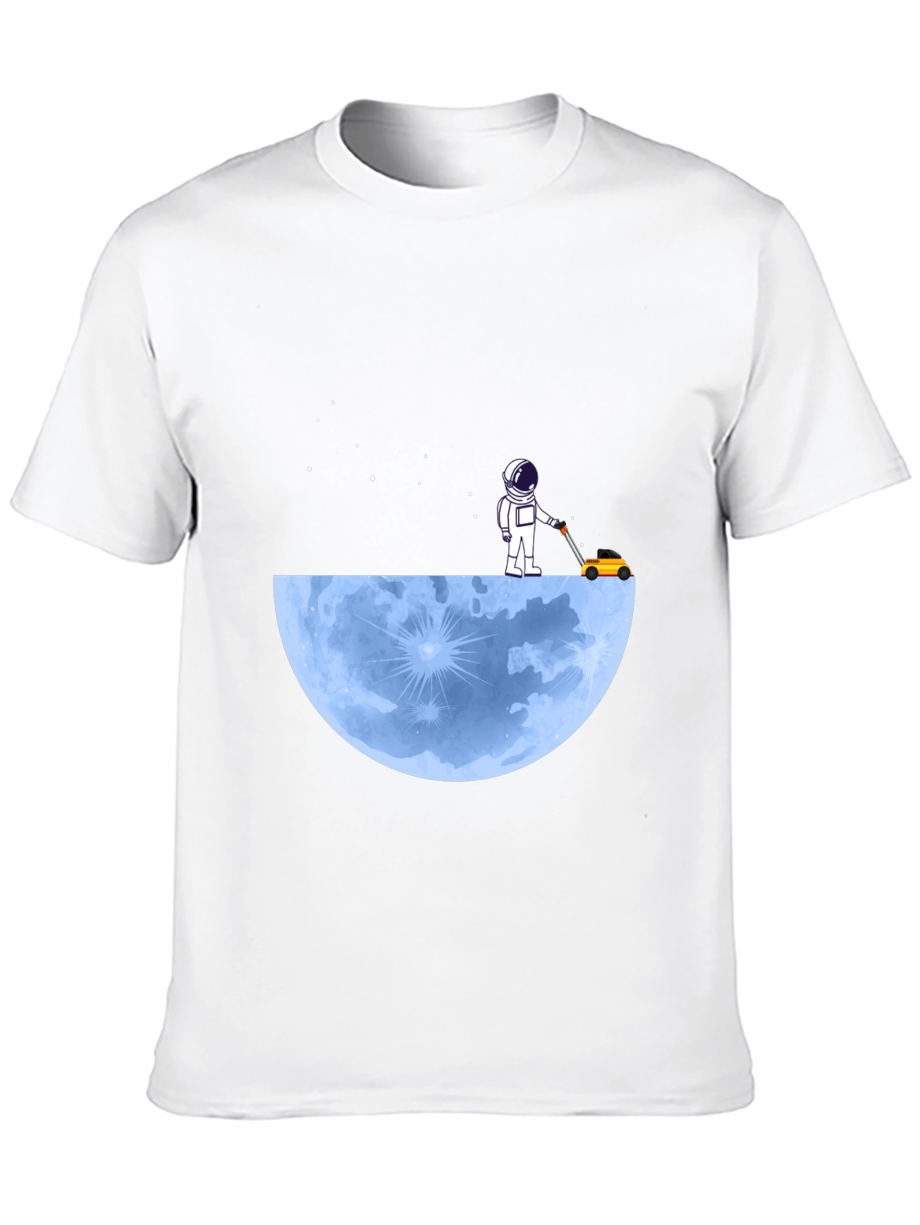 Astronaut Moon Lawn Care T-Shirt