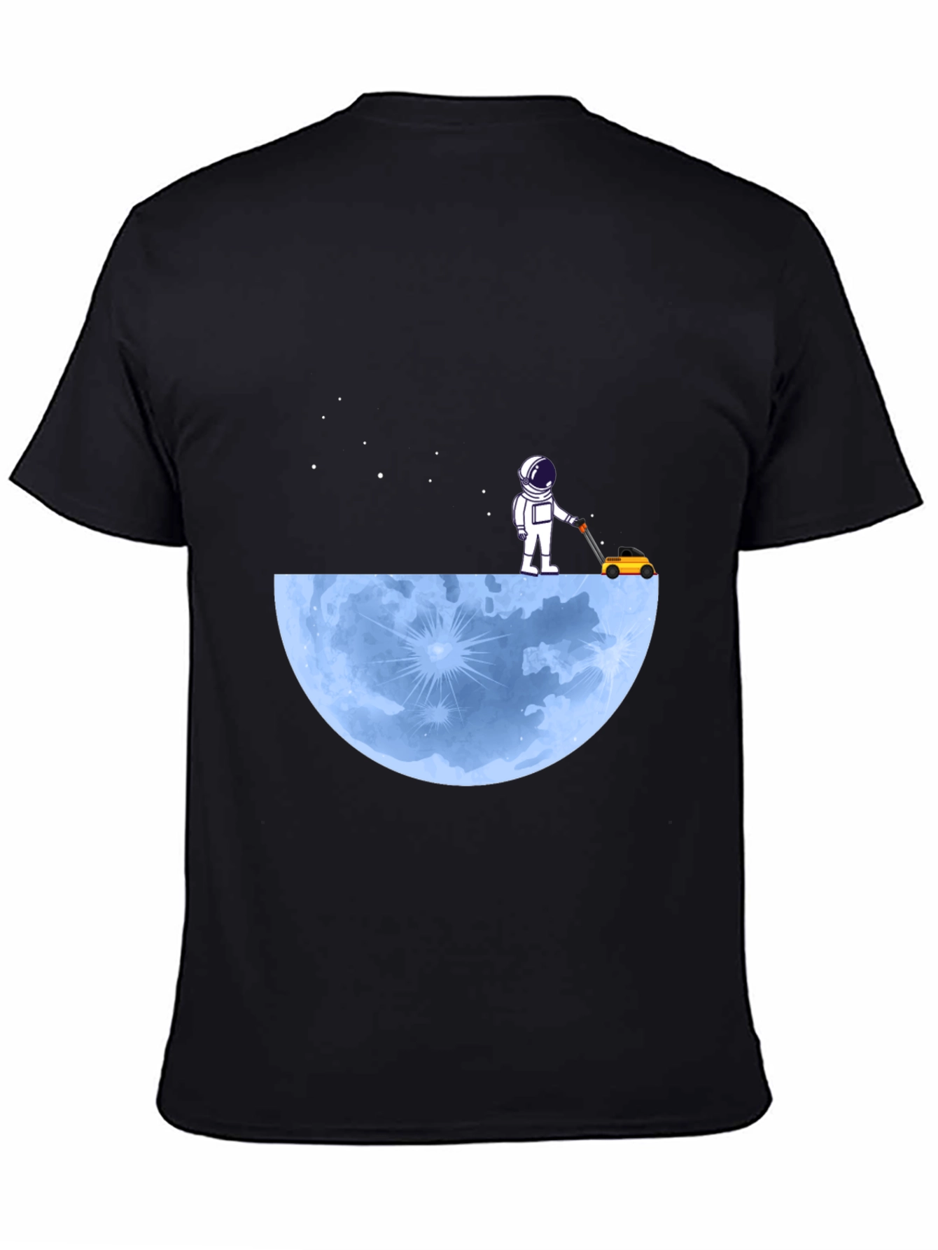 Astronaut Moon Lawn Care T-Shirt