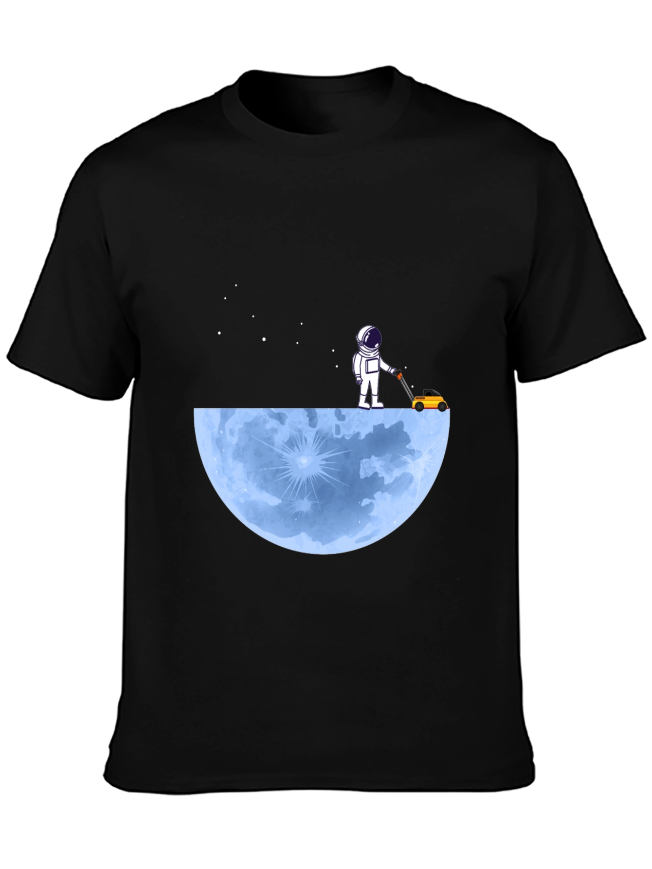 Astronaut Moon Lawn Care T-Shirt