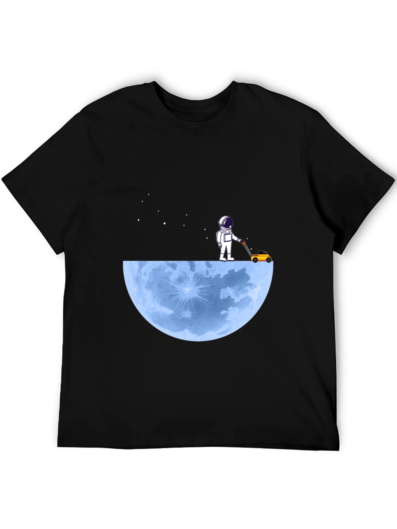 Astronaut Moon Lawn Care T-Shirt