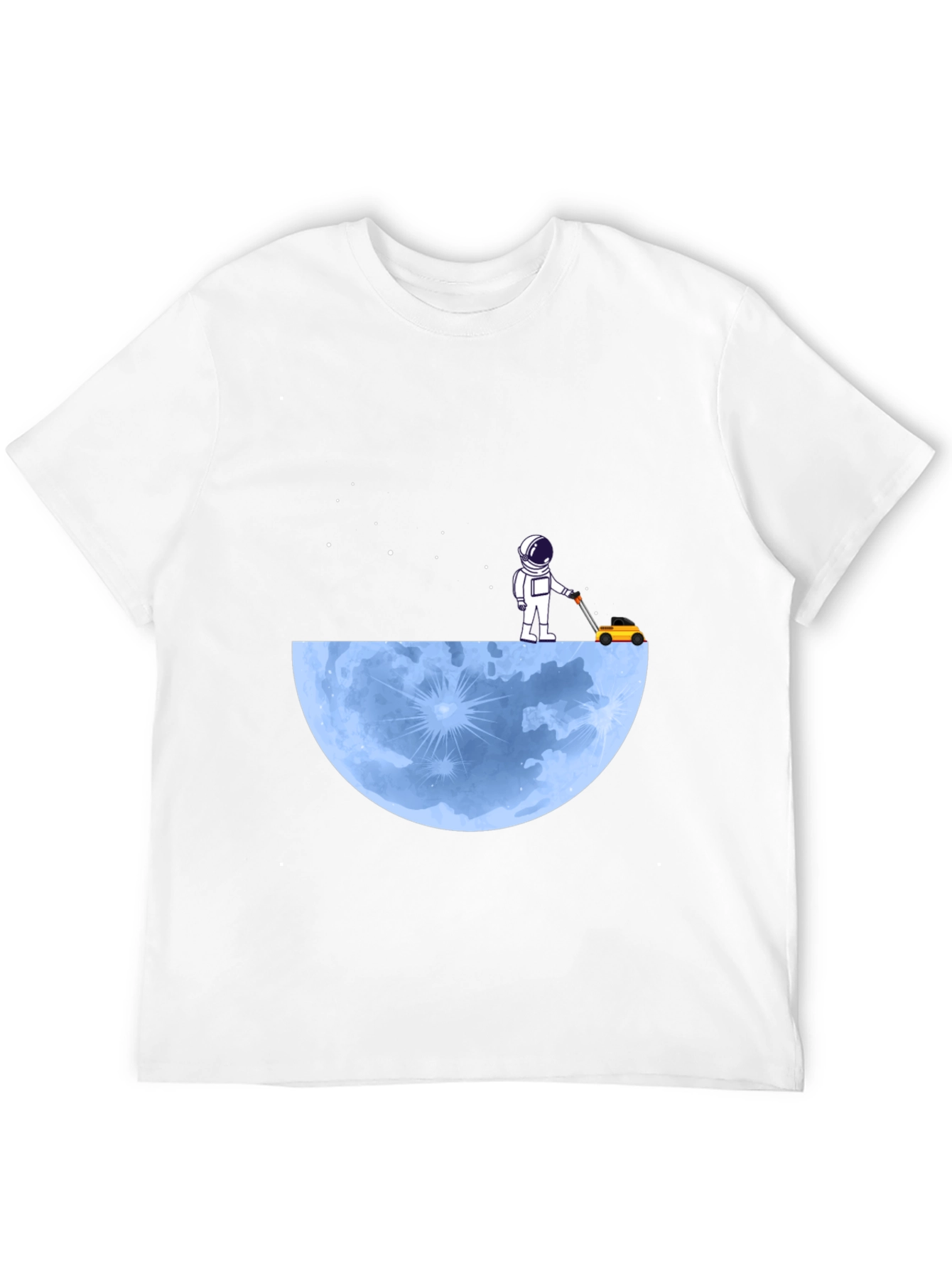 Astronaut Moon Lawn Care T-Shirt