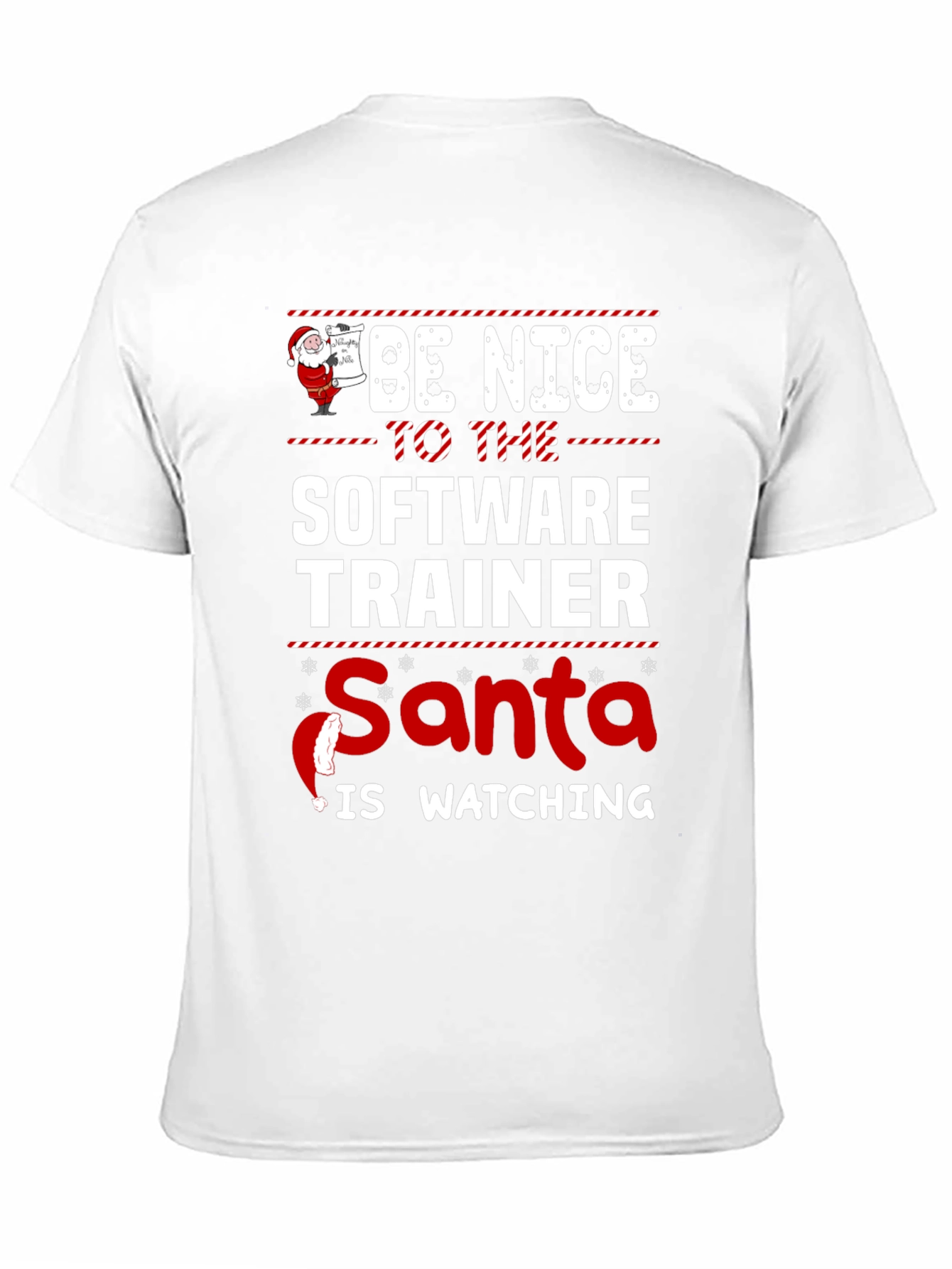 Funny Software Trainer Christmas T-Shirt