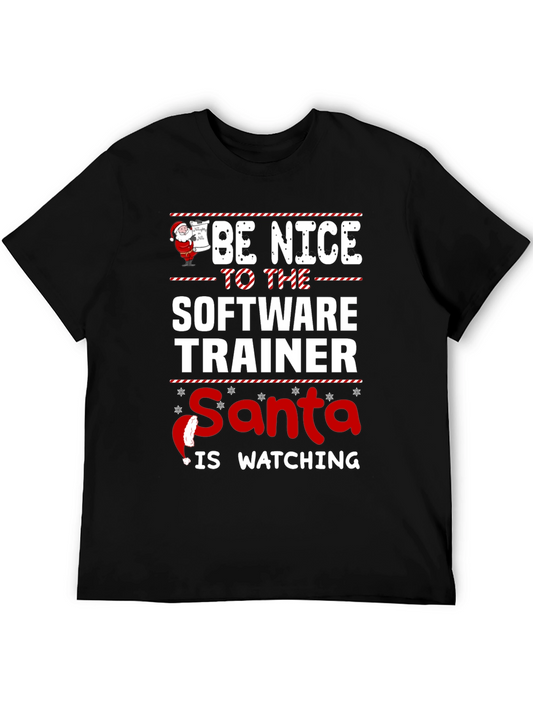 Funny Software Trainer Christmas T-Shirt