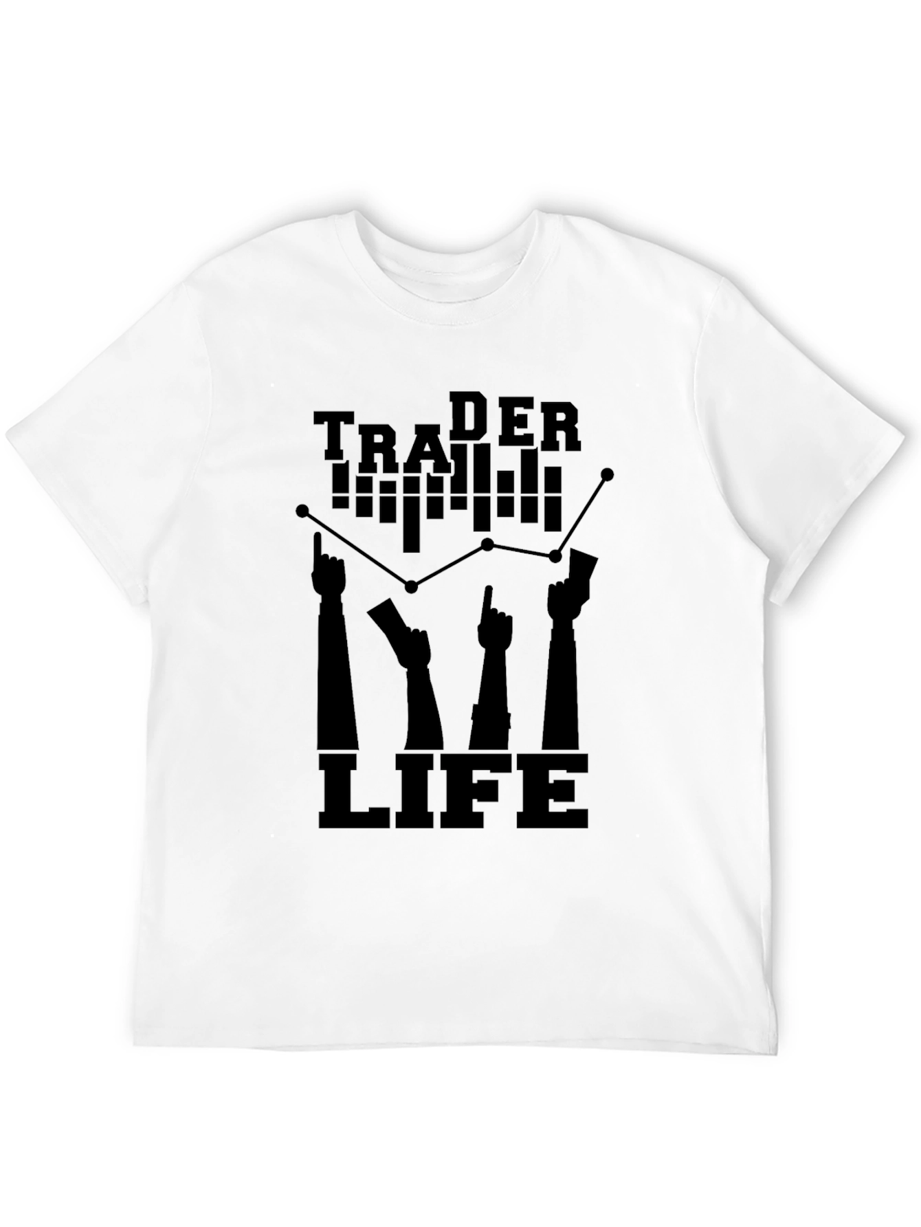 Trader Life Black T-Shirt